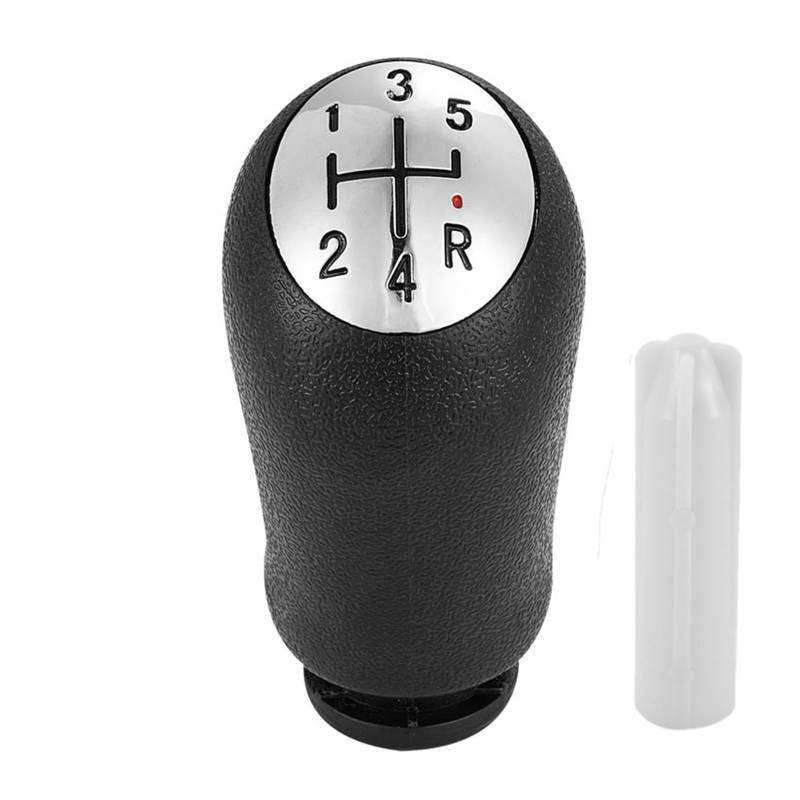 Gear Stick Schaltknauf Für CLIO MK3 3 III Für MEGANE MK2 Für SCENIC MK2 Auto Schalthebel Griff 5 Geschwindigkeit Getriebe Stick Schaltknauf Auto Schalthebel(Chrome) von IUKMRT