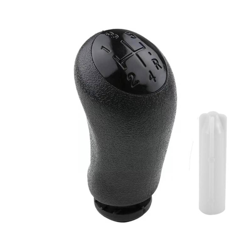 Gear Stick Schaltknauf Für CLIO MK3 3 III Für MEGANE MK2 Für SCENIC MK2 Auto Schalthebel Griff 5 Geschwindigkeit Getriebe Stick Schaltknauf Auto Schalthebel(Schwarz) von IUKMRT