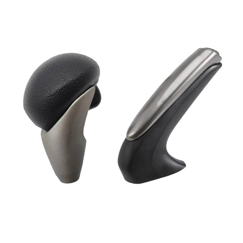 Gear Stick Schaltknauf Für Civic 2006-2011 2008 Brems Griff Schaltknauf Abdeckung Linkslenker Schaltknauf Auto Schalthebel(2 piece Set) von IUKMRT