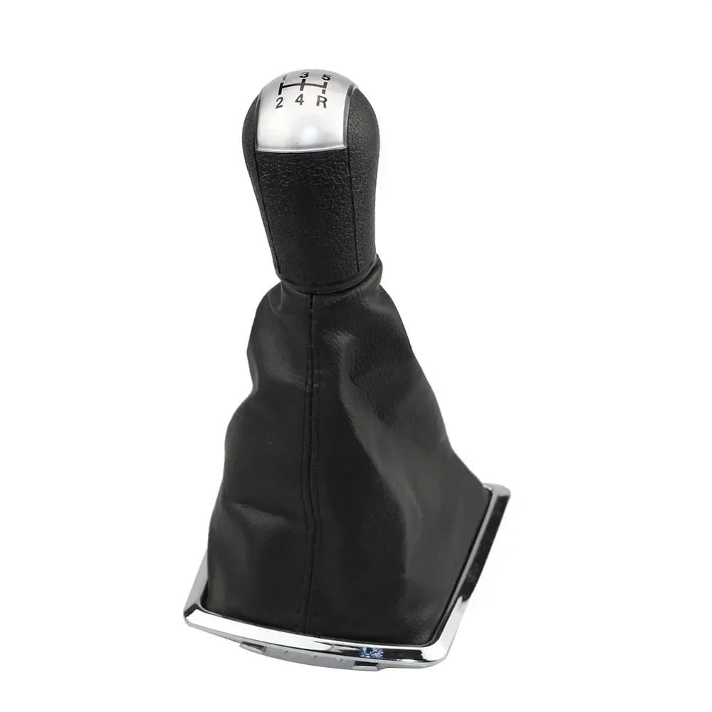 Gear Stick Schaltknauf Für Ford Für Focus 2 Für Mondeo MK2 2005-2008 Schaltknauf Hebel Gaitor Shifter Boot Abdeckung Auto Schalthebel(Weiß) von IUKMRT