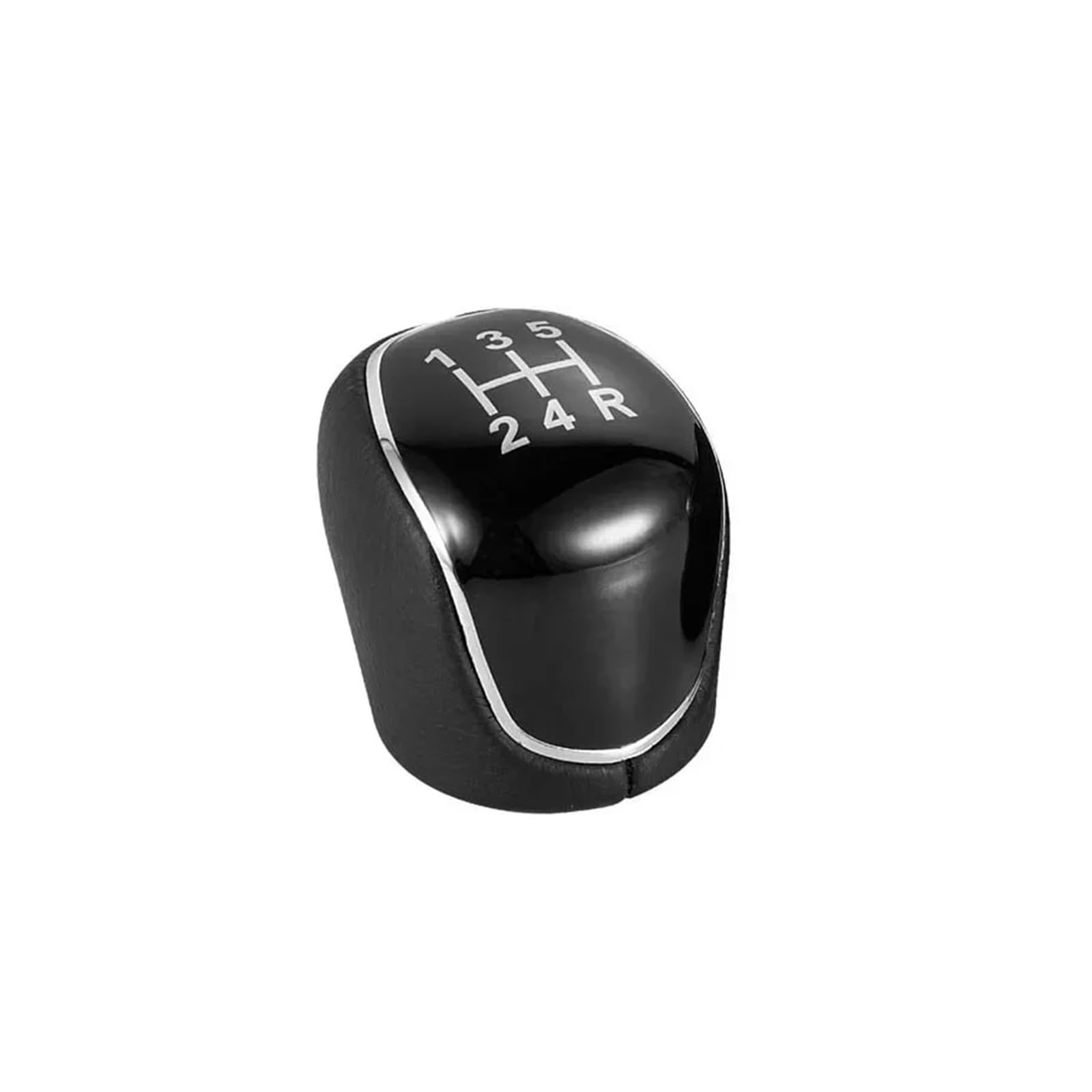 Gear Stick Schaltknauf Für Ford Für Mondeo 4 Mk4 IV 2007-2014 Auto Hand Speed ​​Ball Schaltknauf Gamasche Boot Abdeckung Kragen Auto Schalthebel(5 Black Knob) von IUKMRT