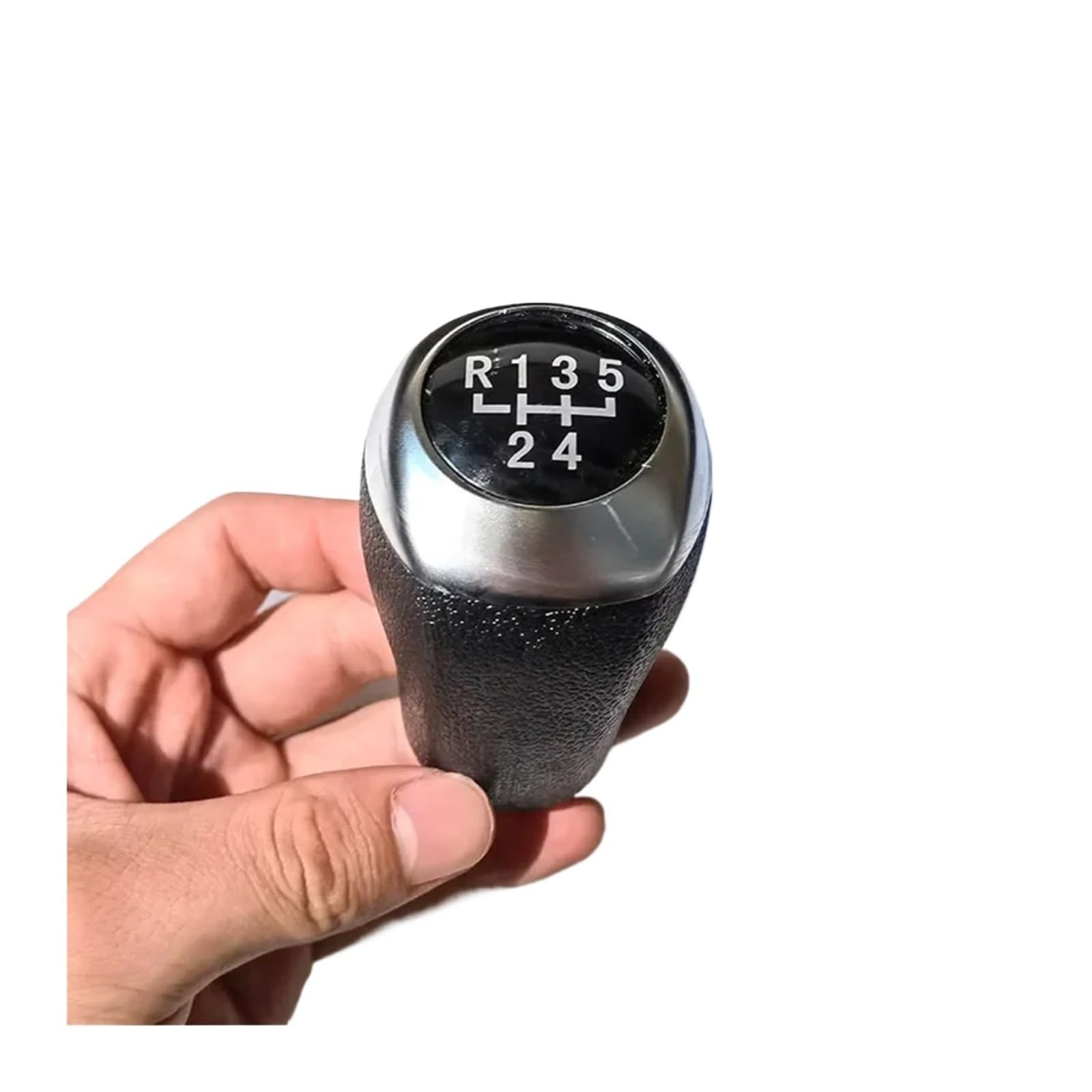 Gear Stick Schaltknauf Für HYUNDAI Für Accent Für Verna Für Solaris HB20 Für Elantra GT I30 I25 5/6 Gang Schaltknauf Auto Schalthebel(Matte 5 Speed) von IUKMRT