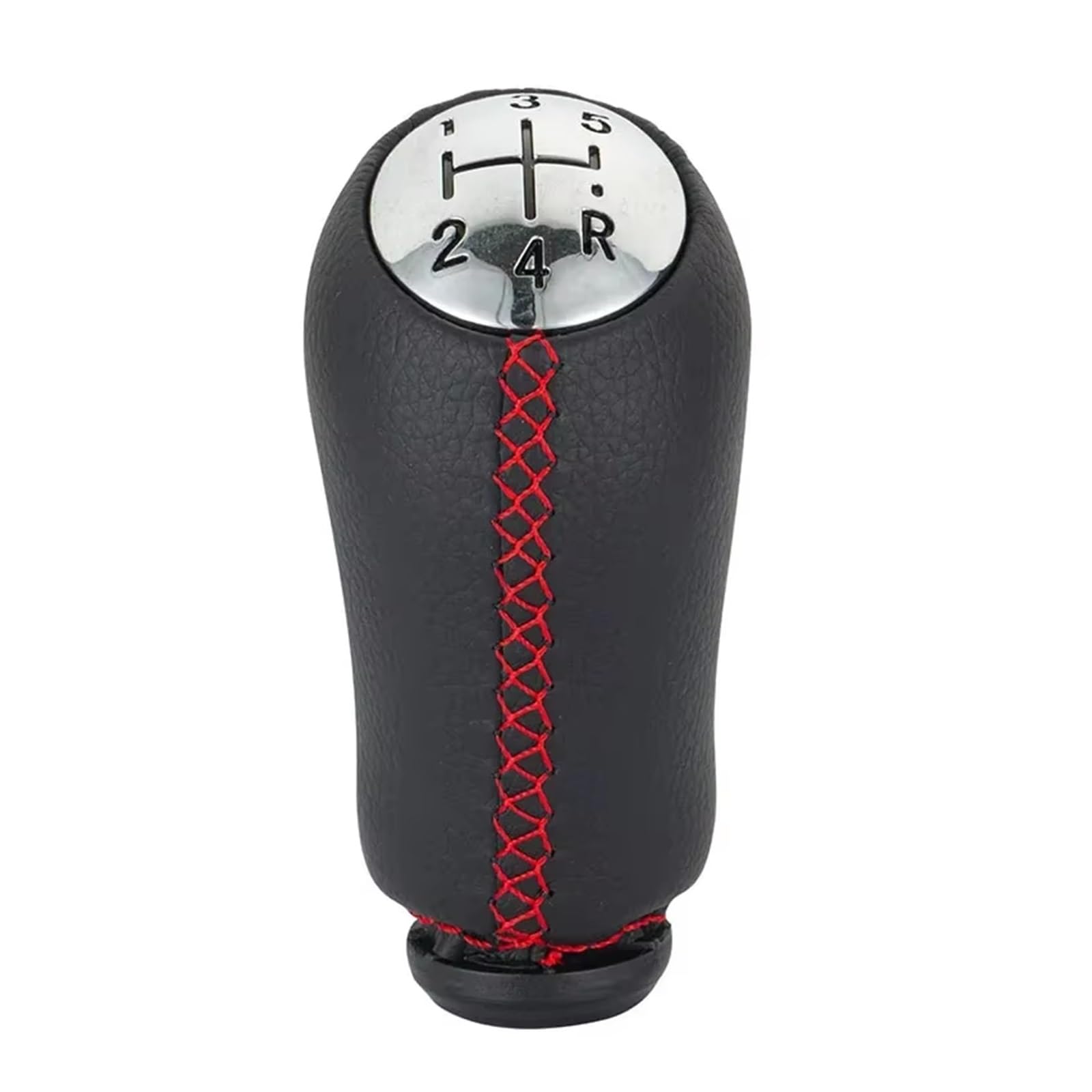 Gear Stick Schaltknauf Für Megane II Für Clio III Für Scenic II Für Kangoo 2009 5 Gang Schaltknauf Stick Kopf Universal Auto Schalthebel(Red Line) von IUKMRT