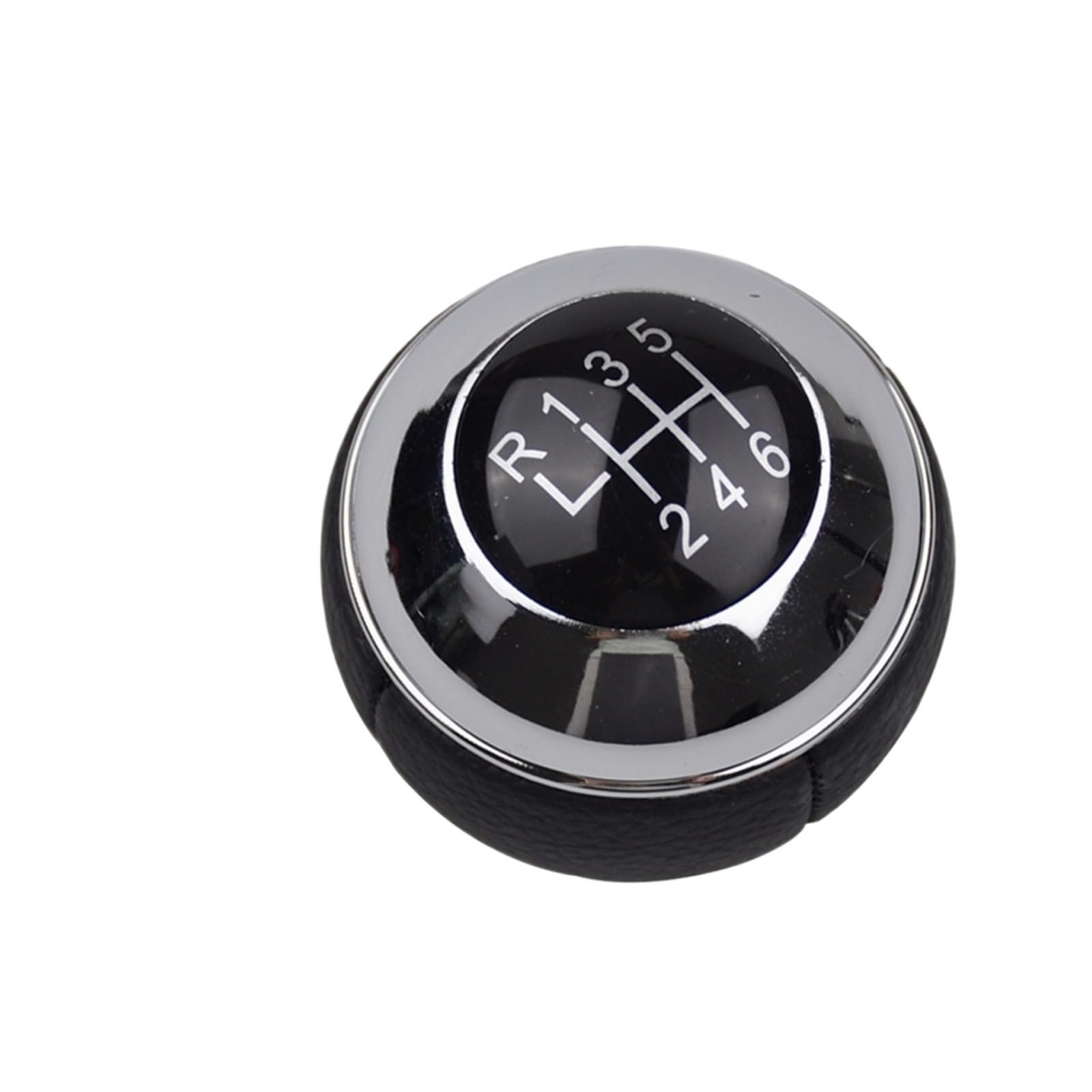 Gear Stick Schaltknauf Für Mini Für Cabrio R52 R53 Für Cooper 2002-2008 R50 2000-2006 Schaltknauf Hebel Shifter Stick Kopf Handball Auto Schalthebel(6 Speed Black) von IUKMRT