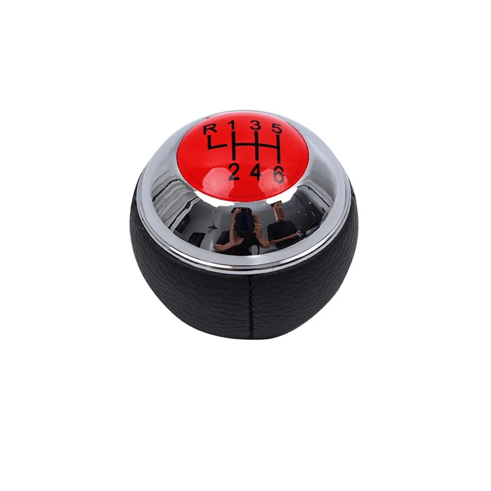 Gear Stick Schaltknauf Für Mini R50 2000-2006 Für Cabrio R52 R53 Für Cooper 2002-2008 Manuelle Auto Schaltknauf Hebel Shifter Griff Ball Auto Schalthebel(F 6 Speed) von IUKMRT