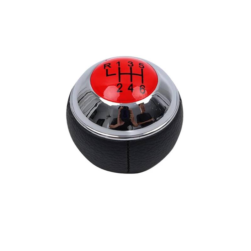 Gear Stick Schaltknauf Für Mini R50 2000-2006 Für Cabrio R52 R53 Für Cooper 2002-2008 Manuelle Auto Schaltknauf Hebel Shifter Griff Ball Auto Schalthebel(F 6 Speed) von IUKMRT