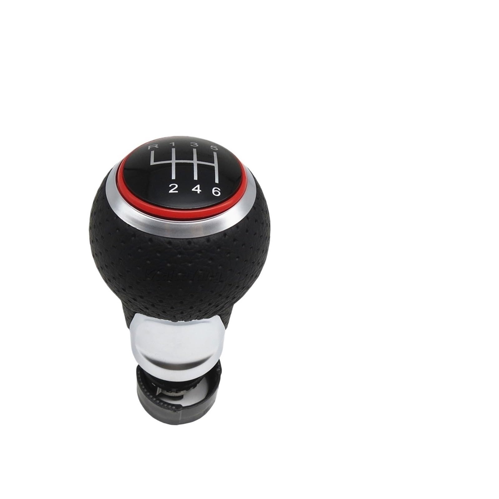 Gear Stick Schaltknauf Für Passat Für Golf MK4 PU Leder Shifter Auto Schaltknauf 12mm 5/6 Geschwindigkeit Griff Auto Schalthebel(A 6 speed) von IUKMRT