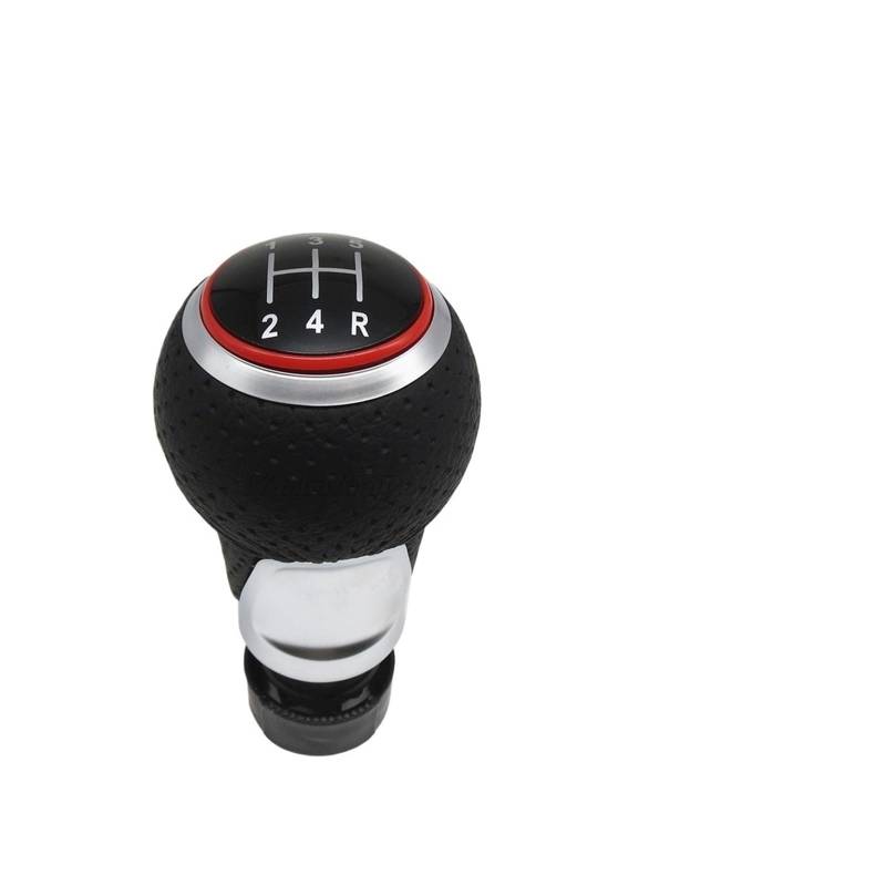 Gear Stick Schaltknauf Für Seat Für Für Leon MK1 PU Leder Shifter Auto Schaltknauf 12mm 5/6 Geschwindigkeit Griff Auto Schalthebel(C 12345R) von IUKMRT