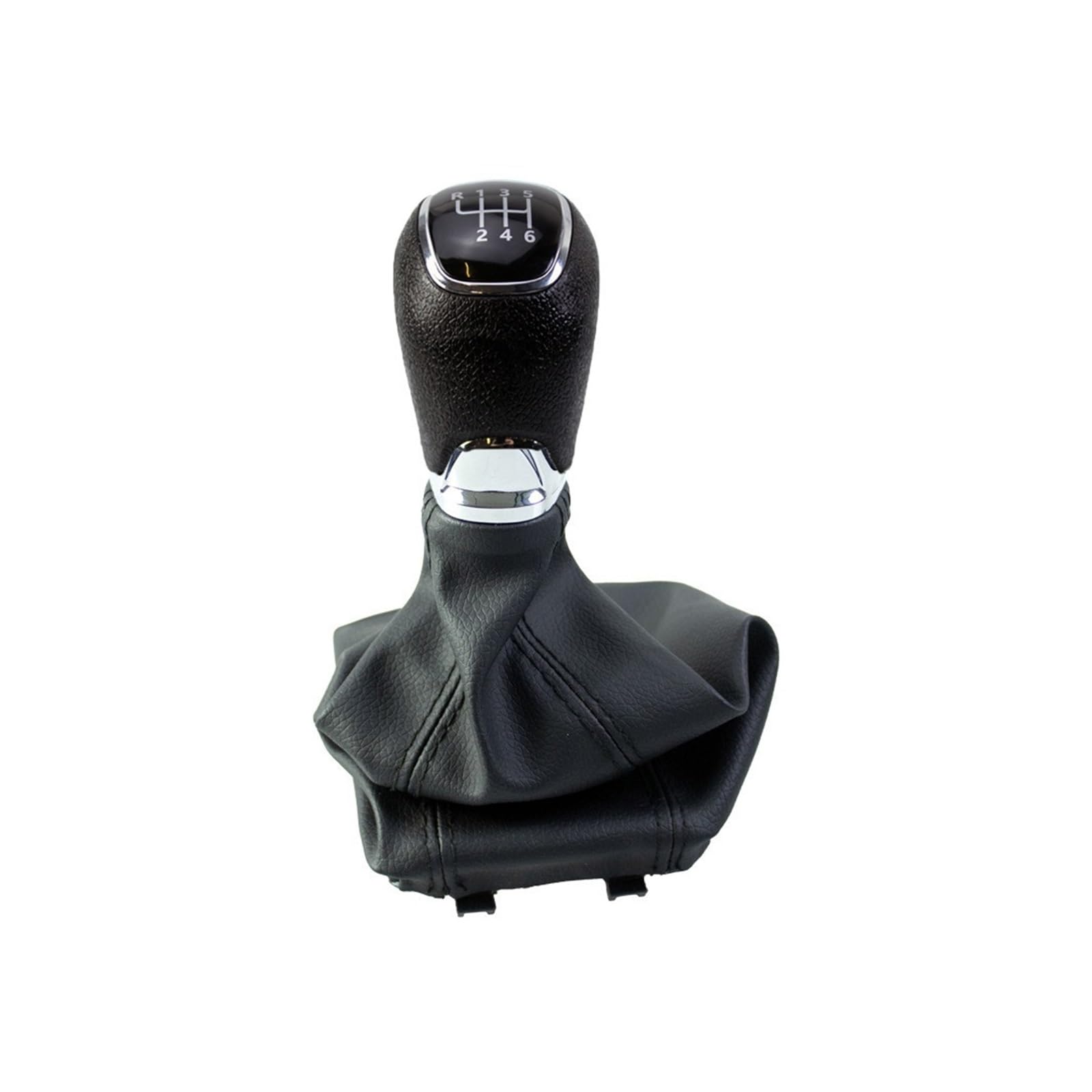 Gear Stick Schaltknauf Für Skoda Für Octavia A7 MK3 2014-2017 5/6 Geschwindigkeit Schaltknauf Hebel Shifter Gamasche Boot Abdeckung Kragen Auto Schalthebel(6 Speed) von IUKMRT