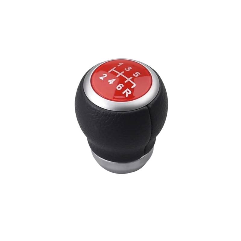 Gear Stick Schaltknauf Für Subaru Für Outback Für Legacy Für Forester Für Impreza Für STI Für WRX 2009-2018 Schalthebel Schaltknauf Auto Schalthebel(F Down-R-Red) von IUKMRT