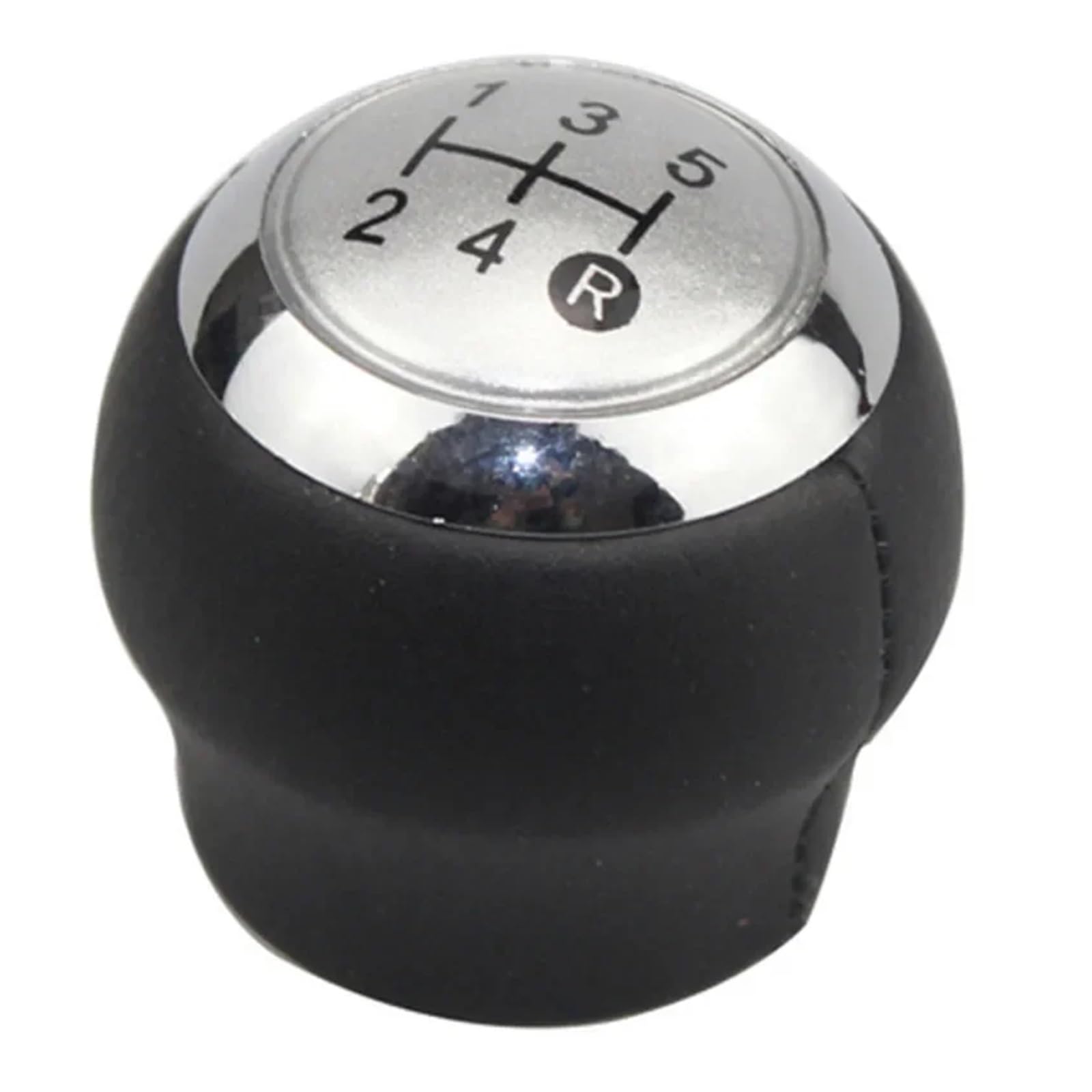 Gear Stick Schaltknauf Für Toyota Für Corolla Für RAV4 Für Avensis Für Yaris Für Verso Für Auris Für Aygo 5/6 Gang Auto Schaltknauf Auto Schalthebel(Silver 5) von IUKMRT