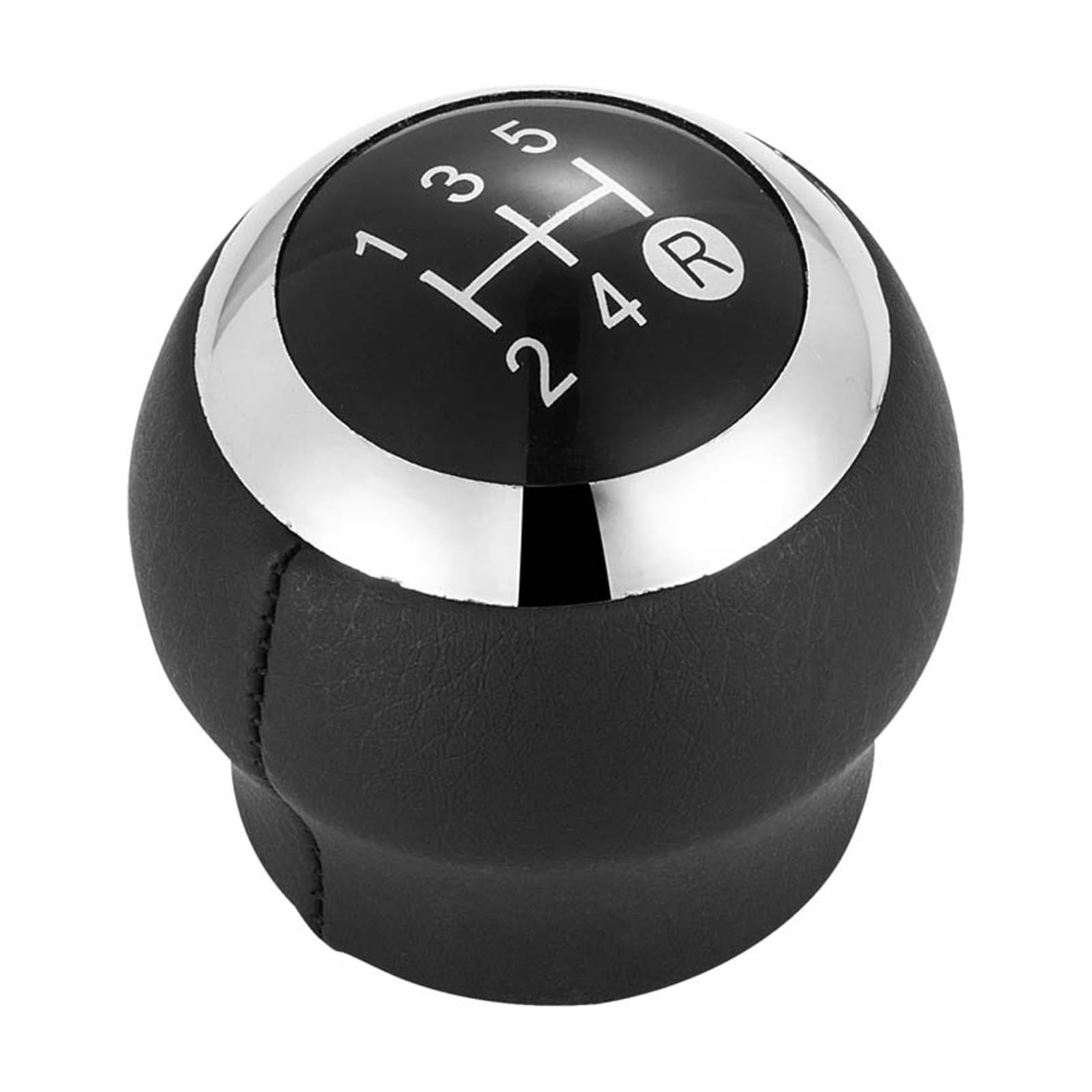 Gear Stick Schaltknauf Für Toyota Für Corolla Für RAV4 Für Avensis Für Yaris Für Verso Für Auris Für Aygo Auto Schaltknauf Hebel Shifter Stick Auto Schalthebel(Black 5 Speed) von IUKMRT