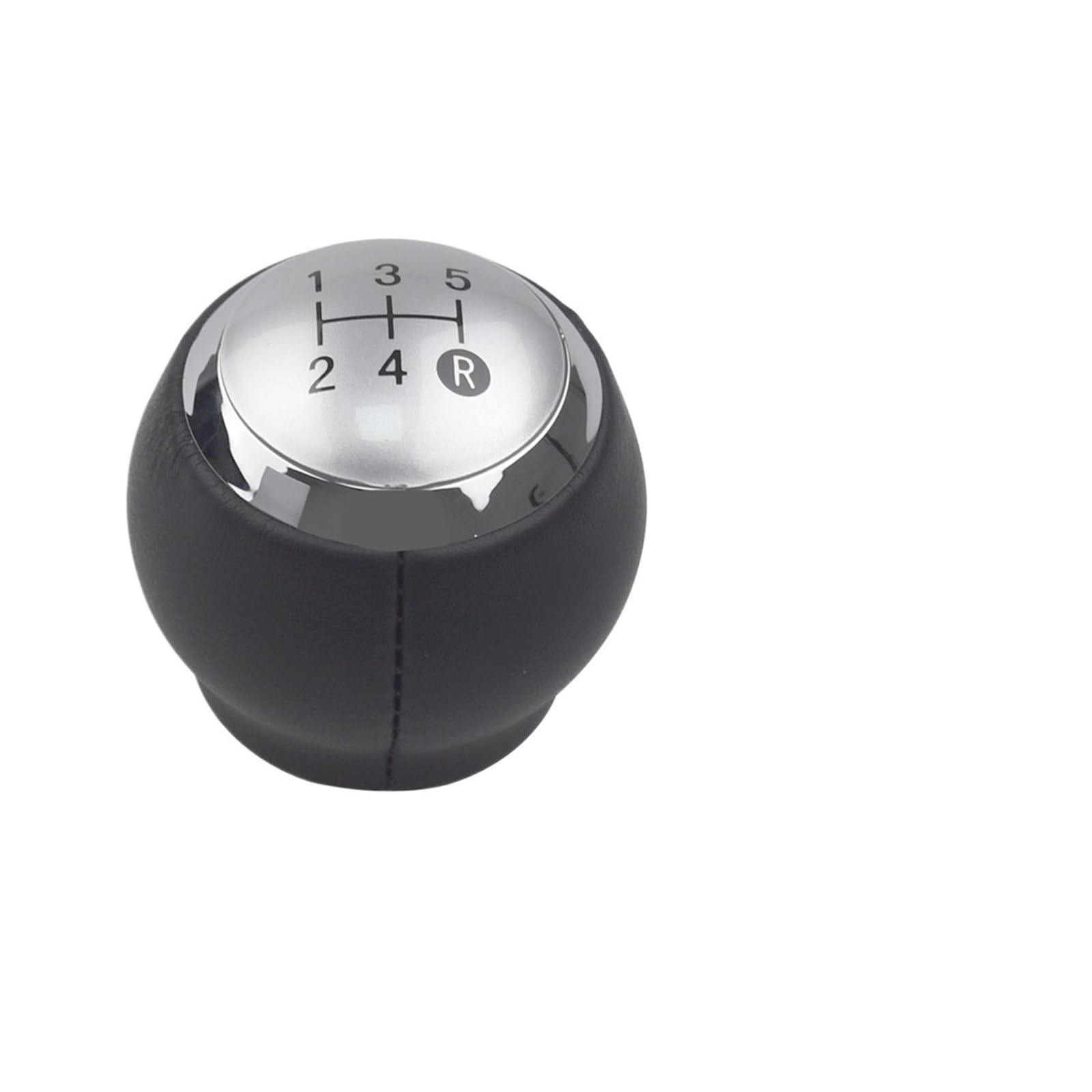 Gear Stick Schaltknauf Für Toyota Für Corolla Für Verso Für Auris Für Aygo Für Rav4 Für Avensis Für Yaris Schaltknauf Manuell Auto Schalthebel(5 Speed Silver) von IUKMRT