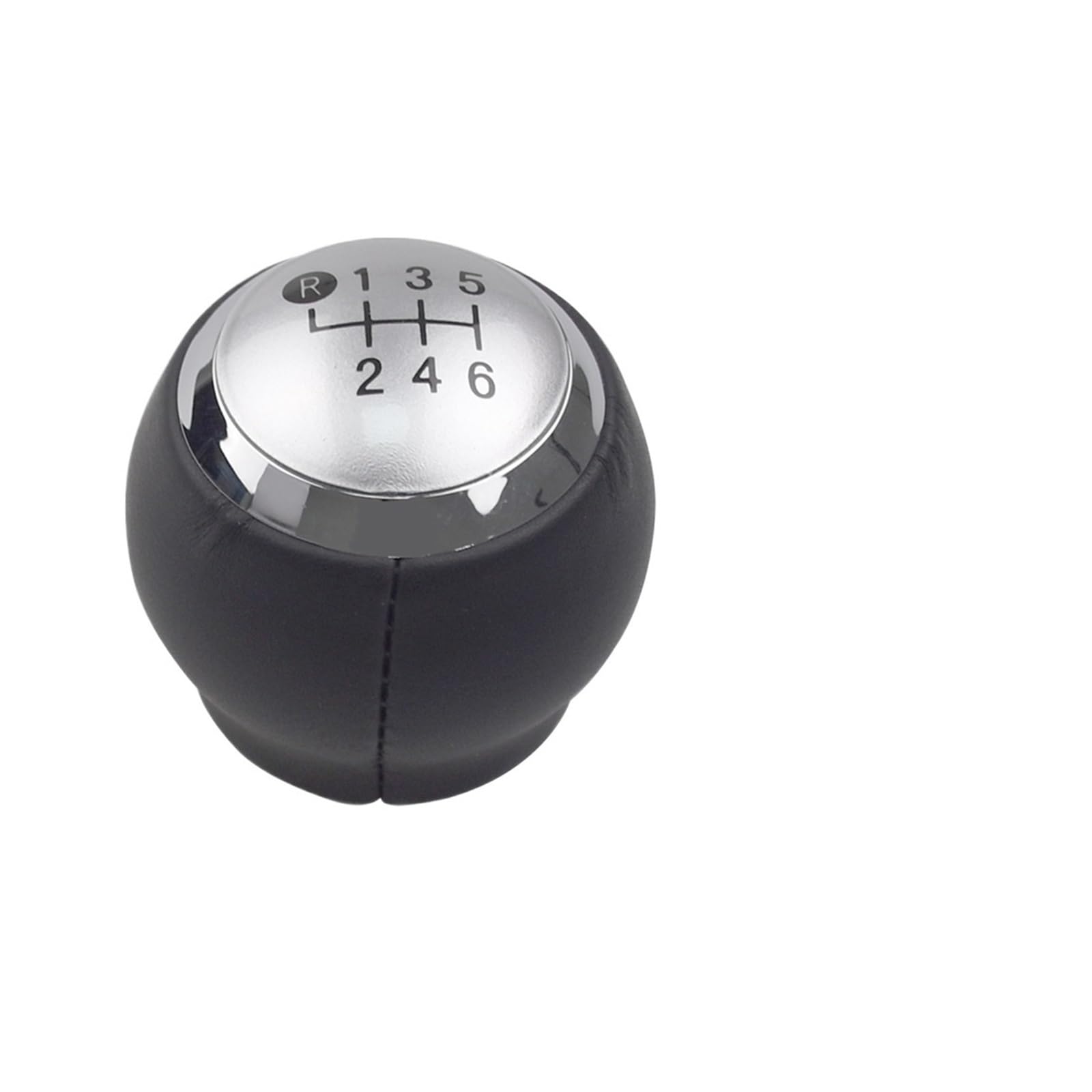 Gear Stick Schaltknauf Für Toyota Für Corolla Für Verso Für Auris Für Aygo Für Rav4 Für Avensis Für Yaris Schaltknauf Manuell Auto Schalthebel(6 Speed Silver) von IUKMRT