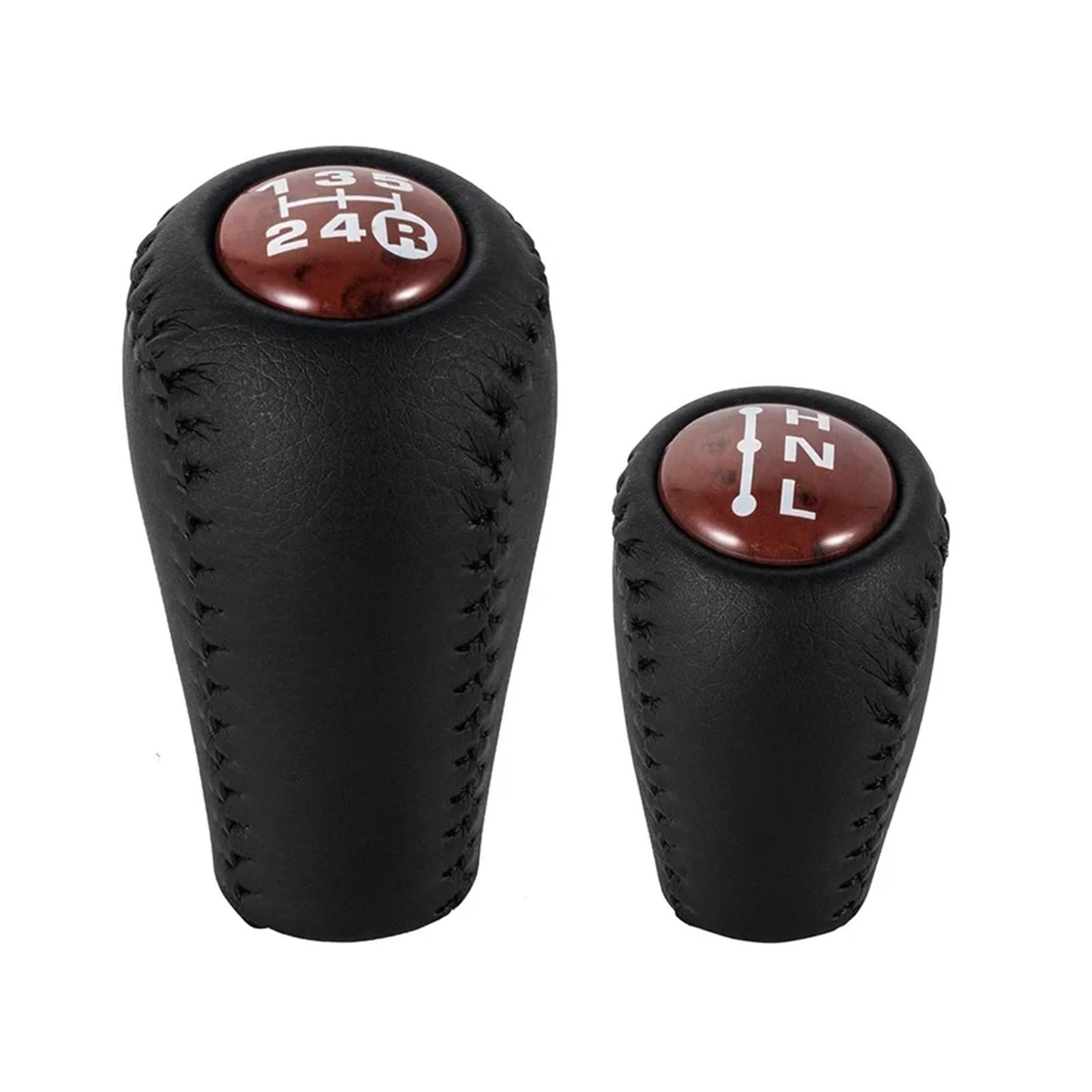 Gear Stick Schaltknauf Für Toyota Für Prado LC120 Für Land Für Cruiser Für Prado 2003-2009 Schaltknauf 5 Gang Schaltgetriebe Auto Schalthebel(Brown Set) von IUKMRT