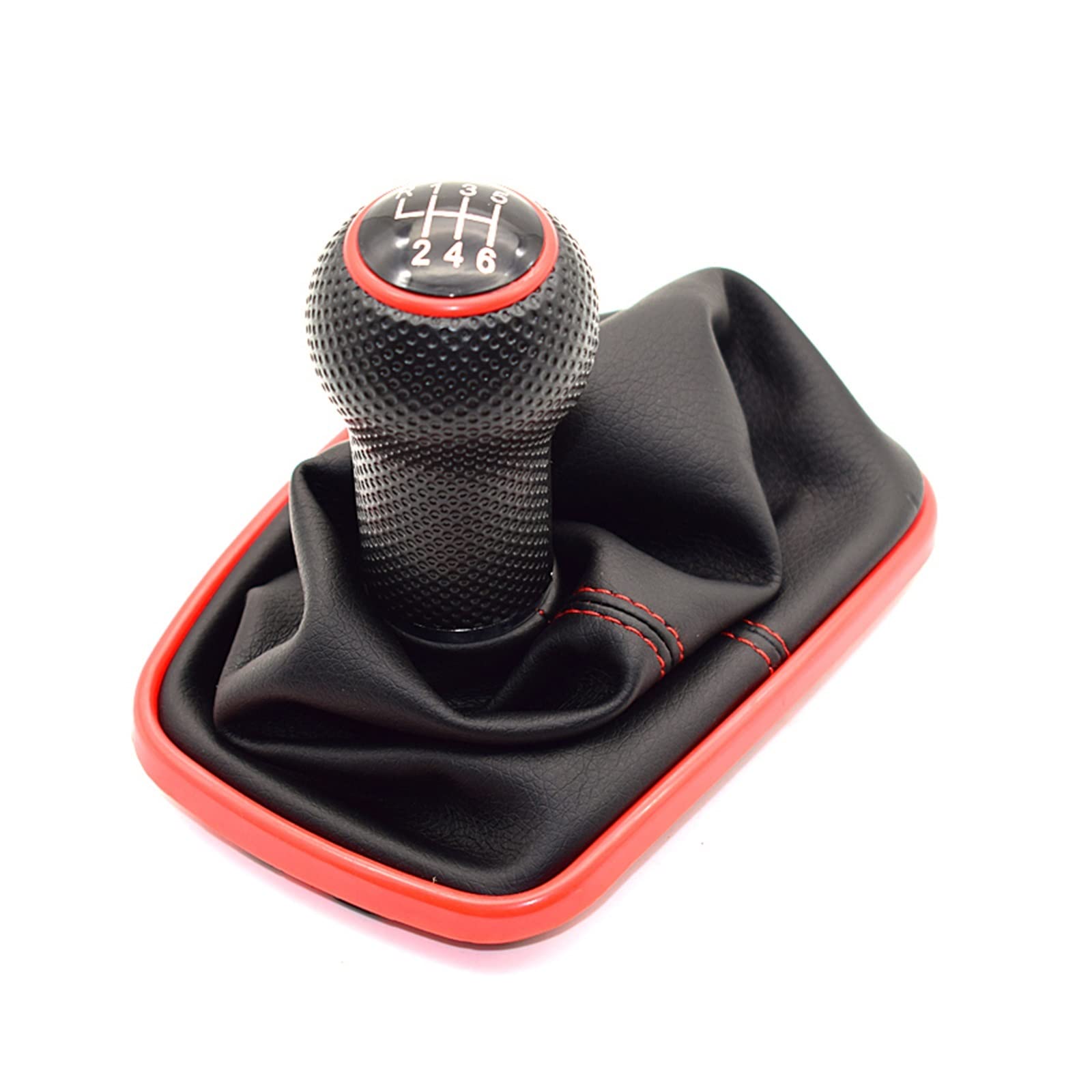 Gear Stick Schaltknauf Für VW Für Golf MK4 Für GTI R32 Für Bora Für Jetta 1999-2005 5/6 Gang Auto Manueller Schaltknauf Auto Schalthebel(B 6 Speed) von IUKMRT