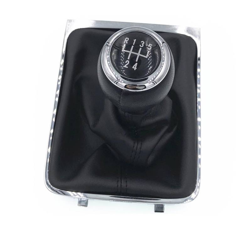 Gear Stick Schaltknauf Für VW Für Passat B6 2005-2011 5/6 Geschwindigkeit Schaltknauf Hebel Stick Gamasche Boot Abdeckung Colla Auto Schalthebel(5 Speed) von IUKMRT