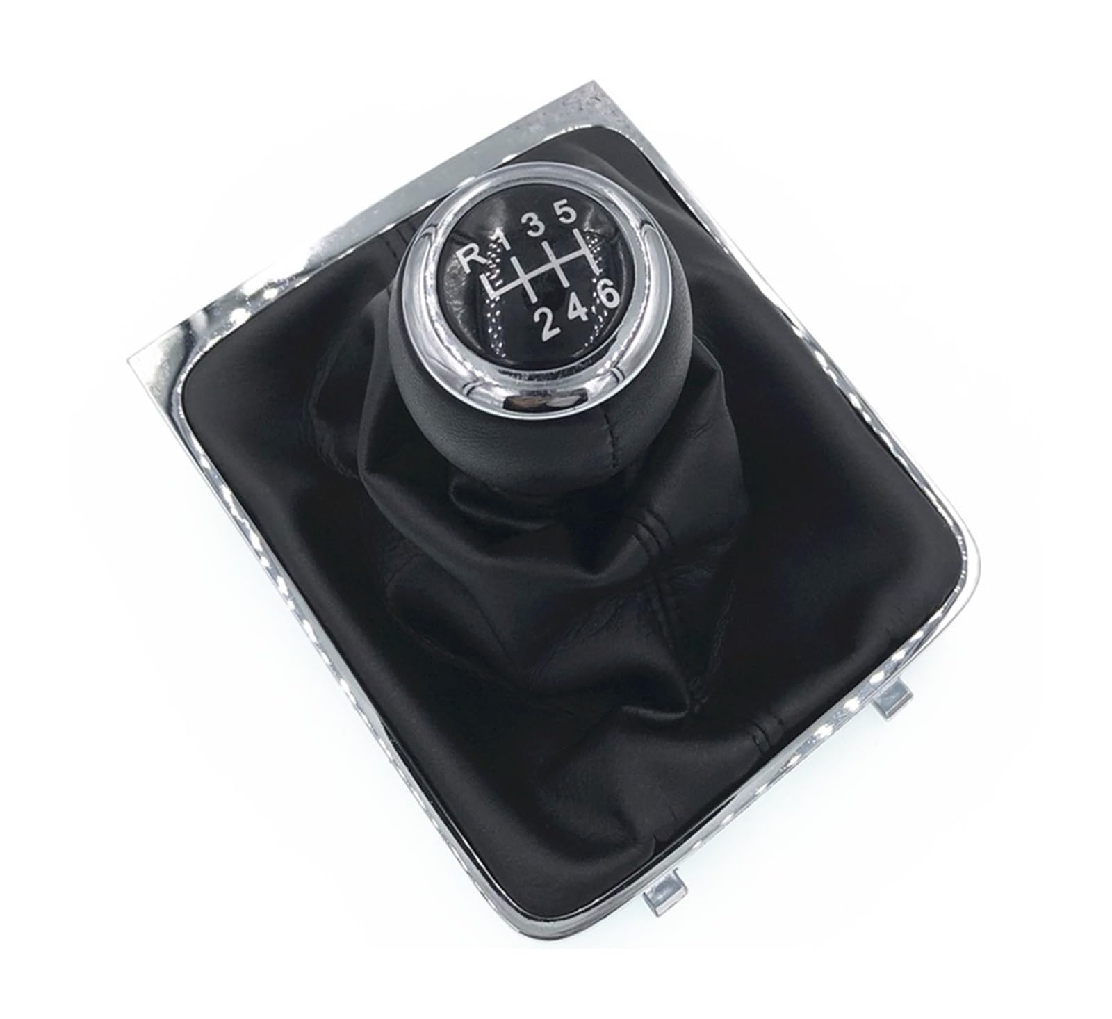 Gear Stick Schaltknauf Für VW Für Passat B6 2005-2011 5/6 Geschwindigkeit Schaltknauf Hebel Stick Gamasche Boot Abdeckung Colla Auto Schalthebel(6 Speed) von IUKMRT