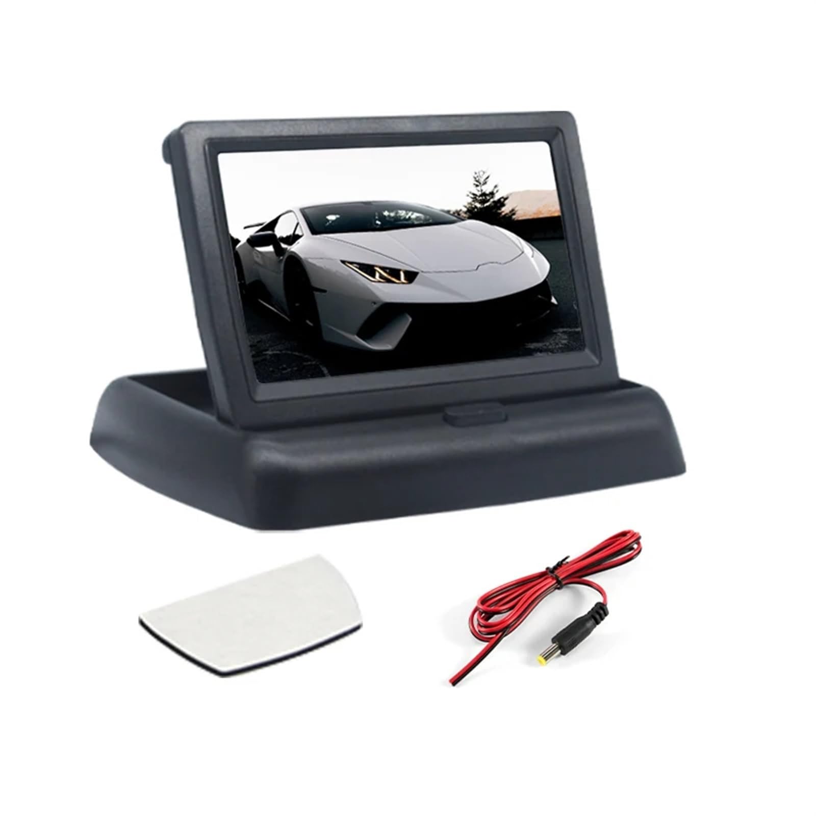 HD Rückfahrkamera Automonitor 4,3-Zoll-Bildschirm Für Rückfahrkamera TFT-LCD-Display HD Digital Color 4,3 Zoll Für PAL Für NTSC Auto Rückfahrkamera(XSP-203) von IUKMRT