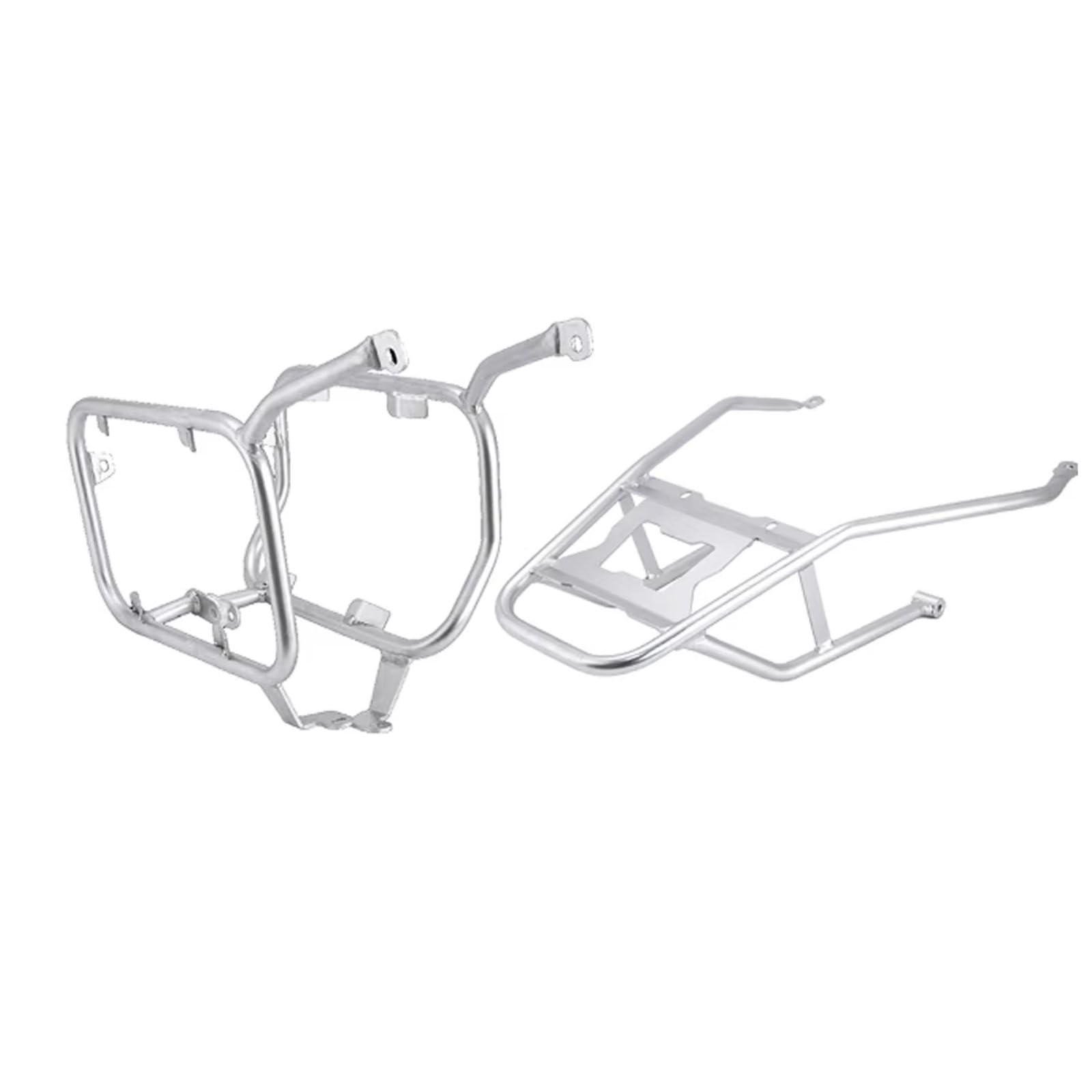 Hinterradgepäckträger Für X-ADV750 Für XADV 750 Für XADV750 2021 2022 2023 Motorrad Edelstahl Panniers Rack Hinten Topcase Gepäck Halterung Unterstützung Motorrad Heckgepäckträger(Silber) von IUKMRT