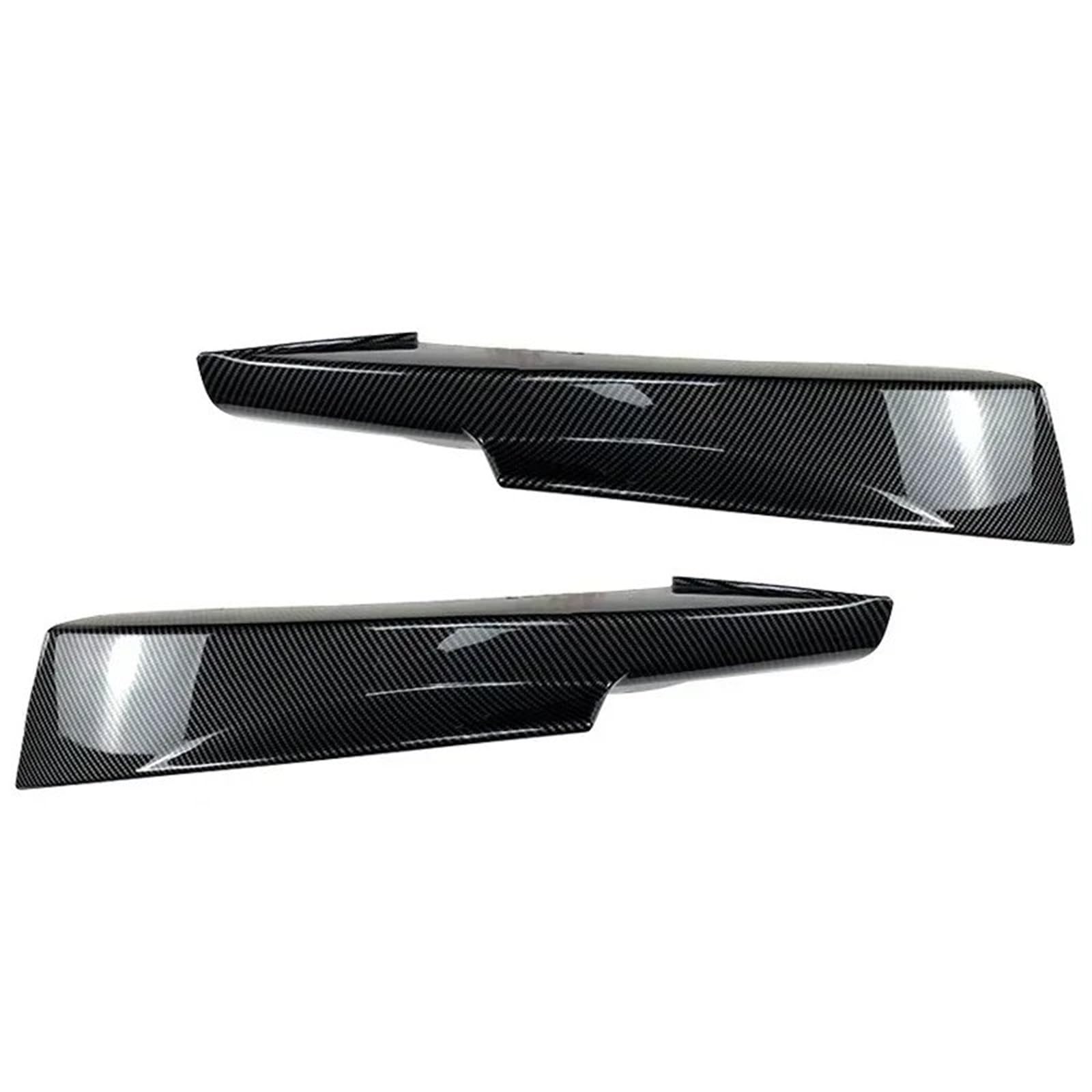 IUKMRT Front Spoiler Lippe Für 3 Serie E90 E91 320i 330i 316i 318i 335i Sport Für Pre-LCI 2005-2012 Auto Vorderen Stoßfänger Canard Splitter Auto Frontspoiler(Carbon Look 09-12 B) von IUKMRT