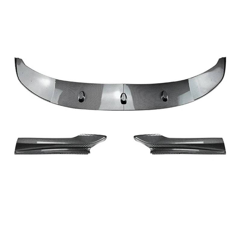 IUKMRT Front Spoiler Lippe Für 5 Series F10 F11 535i 528i M550d Für XDrive Sport 2010-2016 Front Stoßfänger Lippen Spoiler Splitter Diffusor Tuning Auto Frontspoiler(Carbon Look Set) von IUKMRT