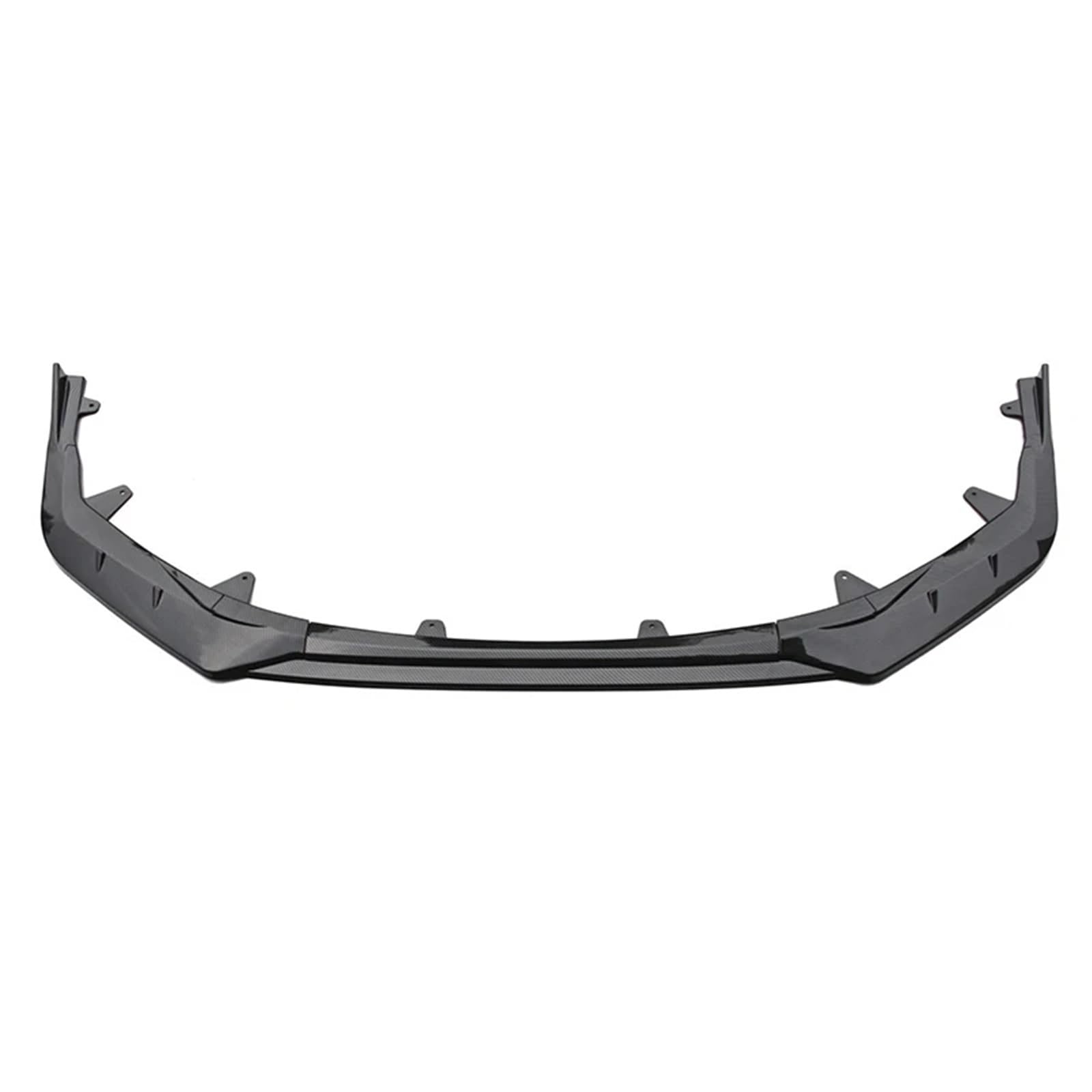 IUKMRT Front Spoiler Lippe Für Toyota Für Corolla 2021 Auto Vorderen Stoßfänger Lip Body Kit Spoiler Splitter Stoßstange Canard Lip Bodykit Schutz Deflektor Zubehör Auto Frontspoiler(Carbon Look) von IUKMRT