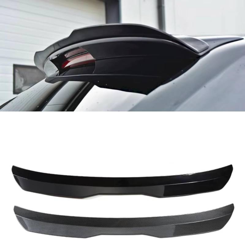 IUKMRT Heckspoiler Für A3 Sportback 8P Facelift 2004-2013 Auto Hinten Schwanz Flügel Dekoration Universal Tuning Hinten Dach Spoiler Flügel Automotive Heckflügel(Matte Black) von IUKMRT