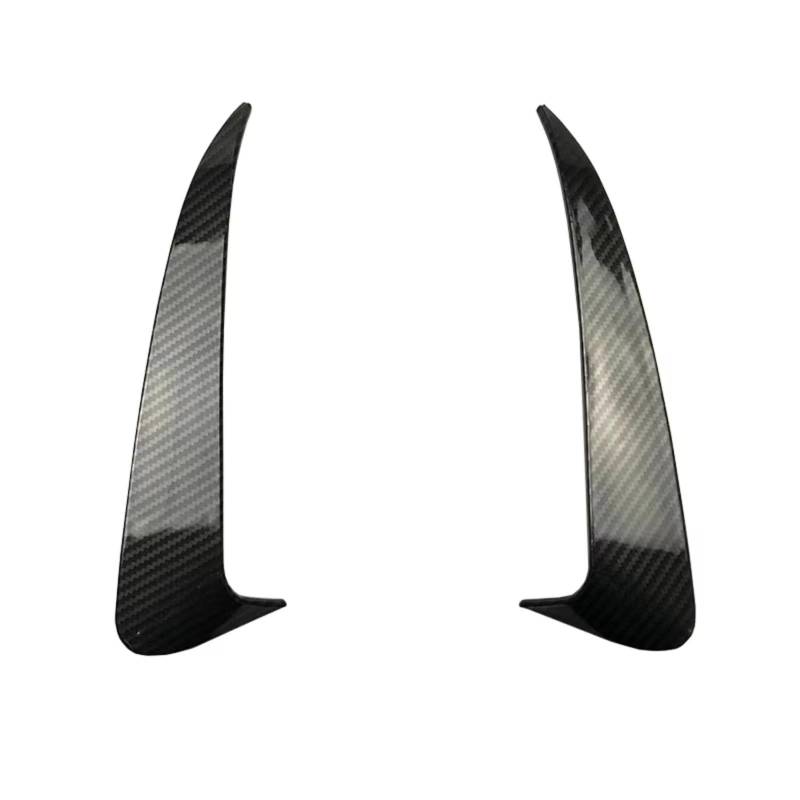 IUKMRT Heckspoiler Für Benz C-Klasse W205 C43 C63 2014-2019 Heckstoßstange Spoiler Seite Canard Air Vent Abdeckung Einsätze Zubehör Automotive Heckflügel(Carbon) von IUKMRT