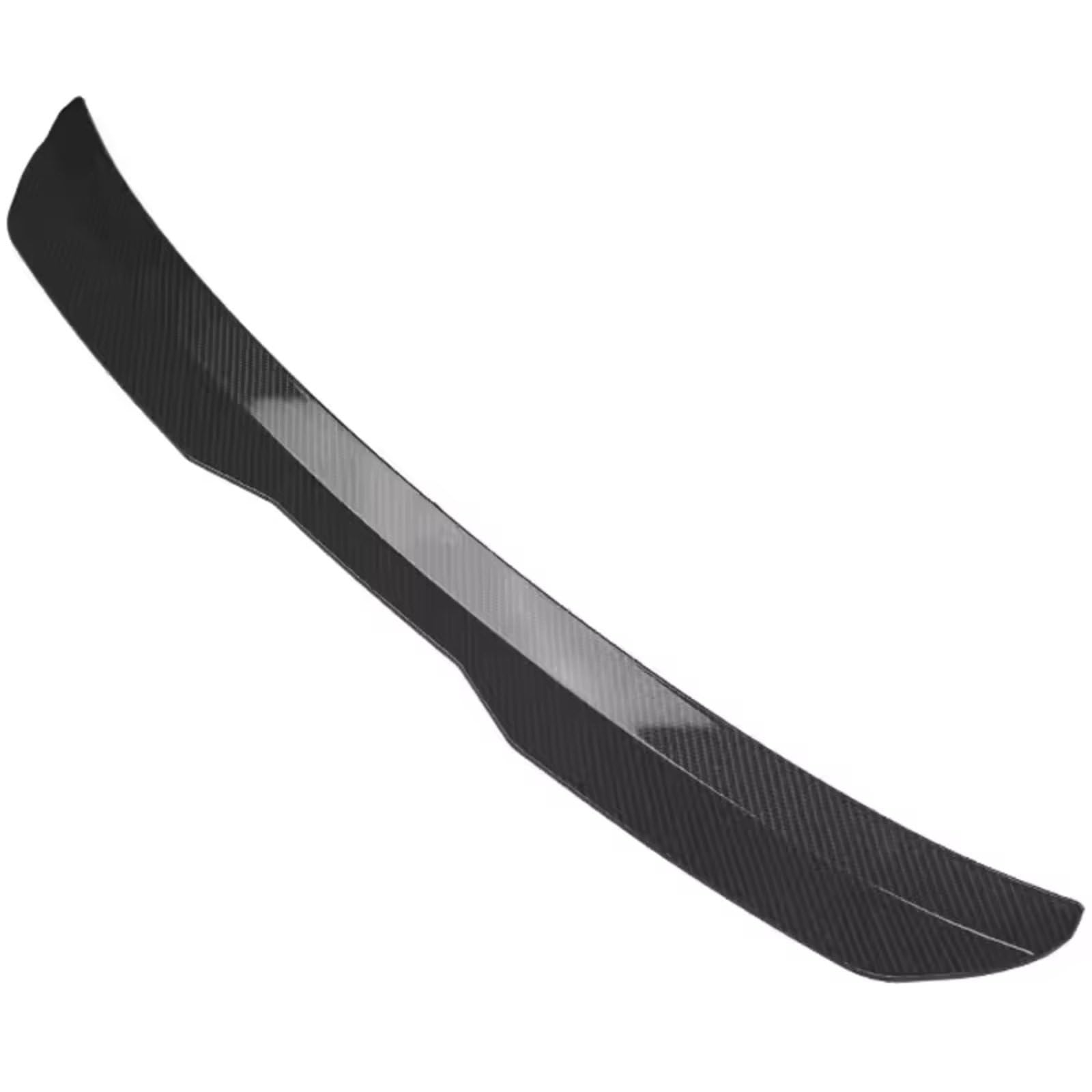 IUKMRT Heckspoiler Für Clio Mk5 Spoiler 2019 2020 2021 2022 2023 Glänzend Schwarz Carbon Look Heckflügel Dekoration Tuning Heckspoiler Automotive Heckflügel(Carbon Look) von IUKMRT