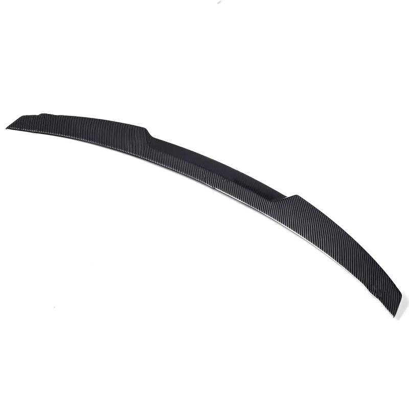 IUKMRT Heckspoiler Für F30 F35 F80 M4 Stil 316d 318i 320i 330i 325i 320d 340i M3 2012-2019 Dach Flügel Carbon Look Hinten Stamm Spoiler Automotive Heckflügel(Carbon Look) von IUKMRT