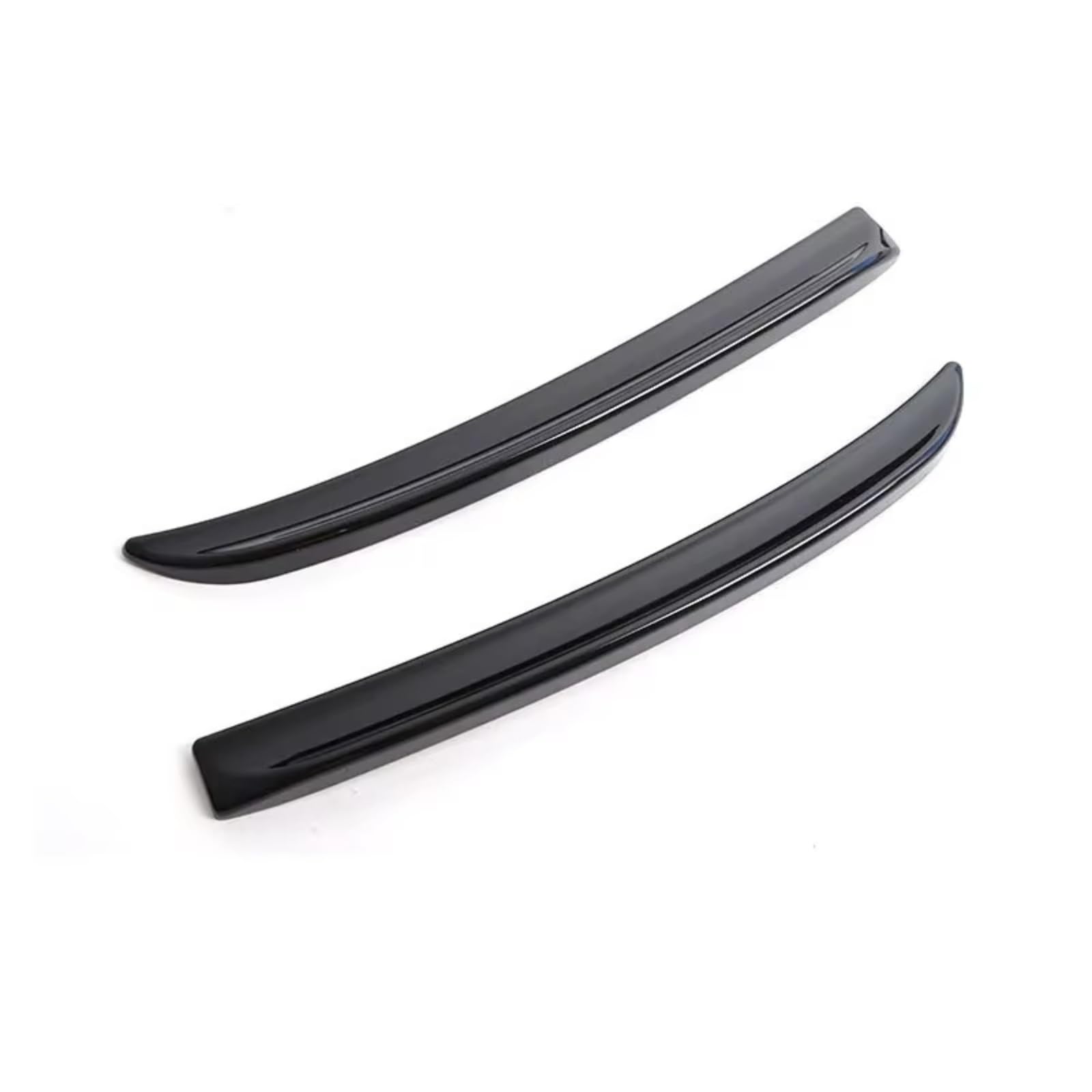 IUKMRT Heckspoiler Für Mini Für Cooper F56 F55 2014 + S Für JCW Spoiler Red Carbon Schwarz Farbe Heckspoiler Verlängerung Lip Flossen Automotive Heckflügel(Schwarz) von IUKMRT