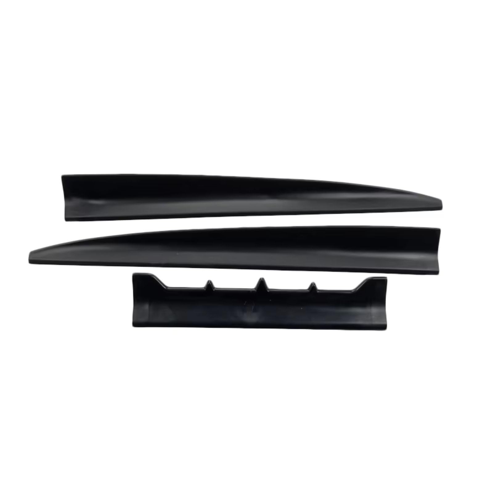 IUKMRT Heckspoiler Für Peugeot 206 207 Universal Auto Spoiler Dach Hinten Schwanz Flügel Stamm DIY Refit Dekoration Auto Racing Automotive Heckflügel(Style 2 matt Black) von IUKMRT