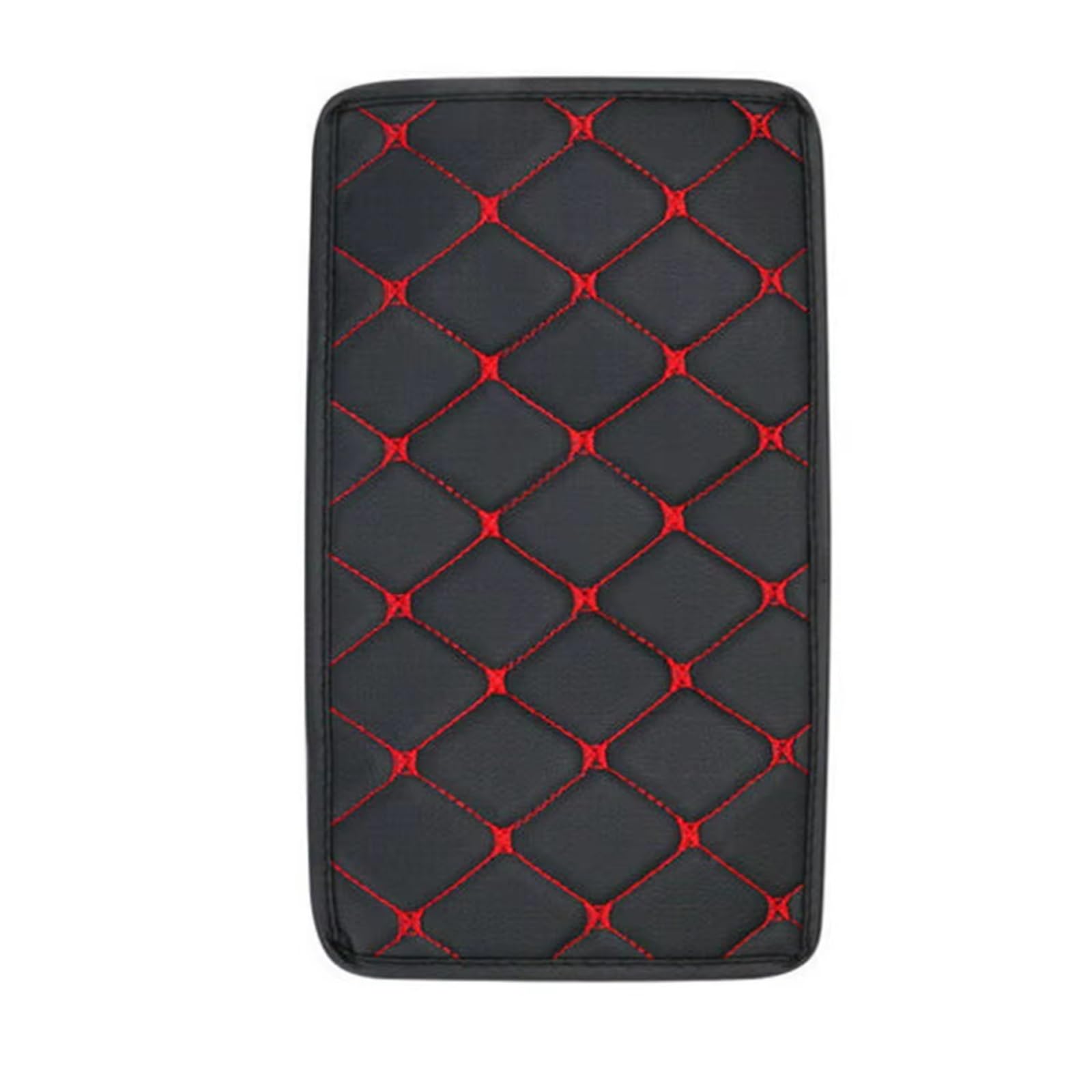 Innenzubehör Auto Center Konsole Box Pad Protector Universal Armlehne Pad Abdeckung Nicht-slip Weiche Faser Leder Auto Dekoration Styling Armlehne Auto Zierleiste(Red line) von IUKMRT