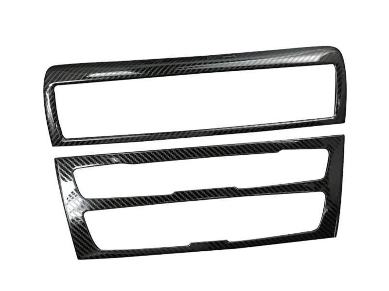 Innenzubehör Für 1 2 Serie F20 F21 F22 F23 2012-2018 Auto Konsole CD Panel Rahmen AC Air Vents Abdeckung Aufkleber Auto Zierleiste(B Carbon Color) von IUKMRT