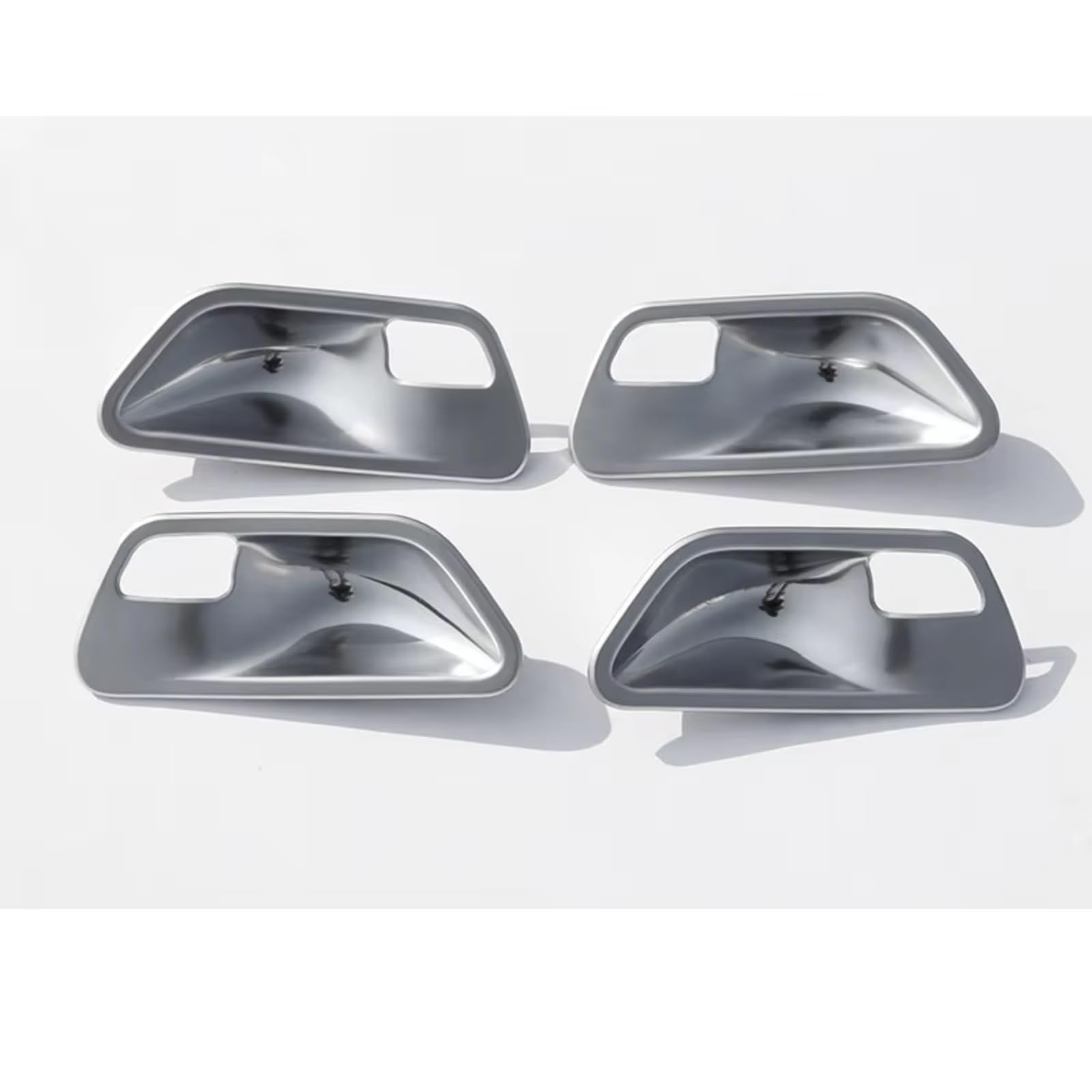 Innenzubehör Für 3 4 Serie F30 F32 F35 2013-2018 Auto Zubehör ABS Plasti Innen Tür Griff Schüssel Abdeckung trim Auto Zierleiste(4pcs Silver) von IUKMRT