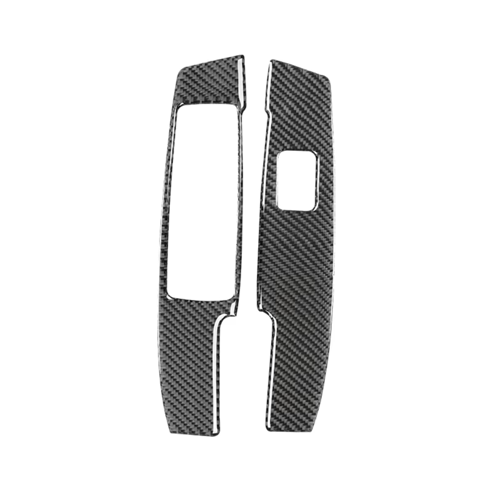 Innenzubehör Für Benz W204 C-Klasse 2007-2013 Auto Tür Armlehne Panel Dekor Trim Aufkleber Auto Innen Carbon Faser Auto Zierleiste(LHD) von IUKMRT