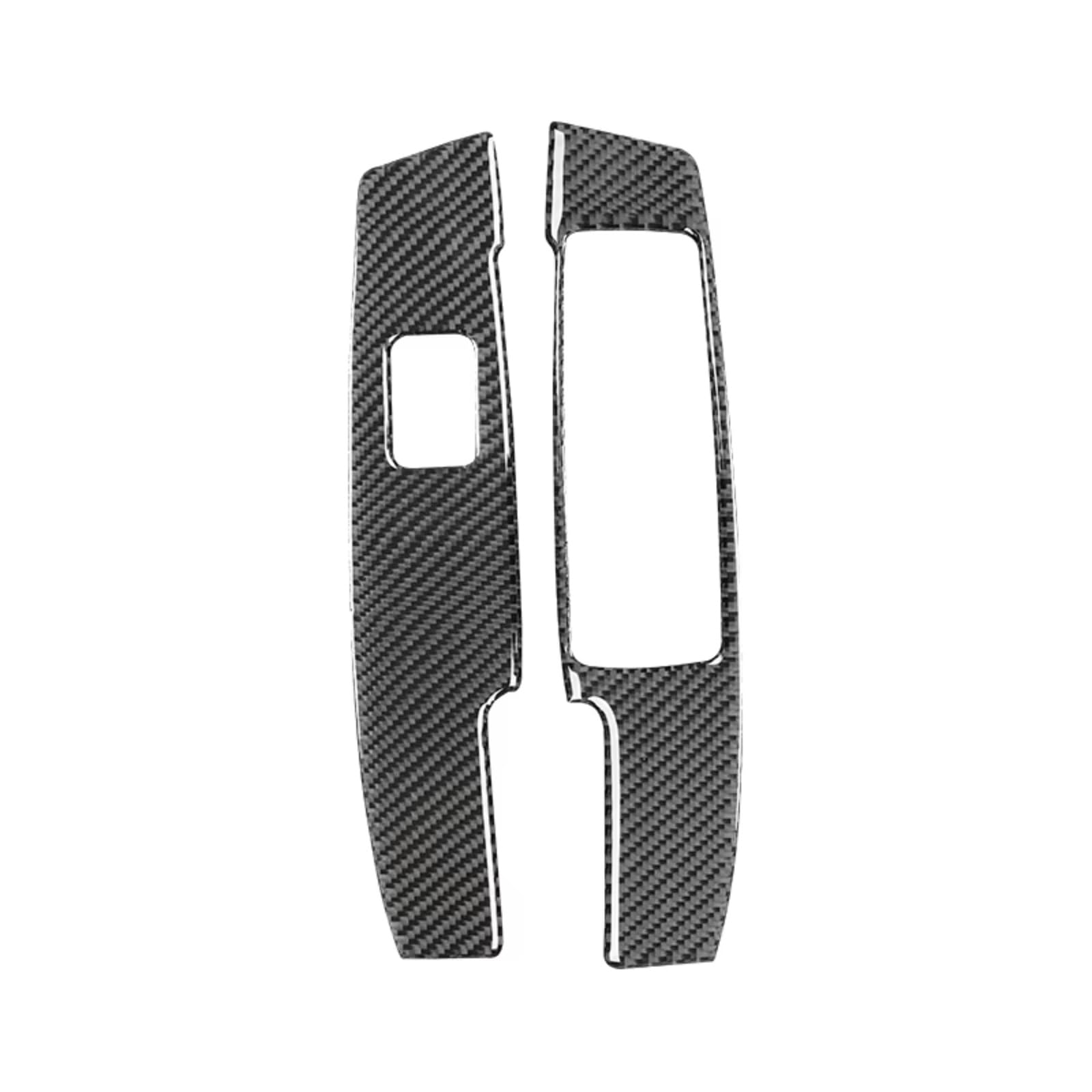 Innenzubehör Für Benz W204 C-Klasse 2007-2013 Auto Tür Armlehne Panel Dekor Trim Aufkleber Auto Innen Carbon Faser Auto Zierleiste(RHD) von IUKMRT