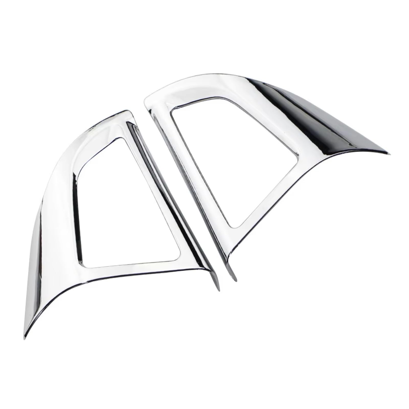 Innenzubehör Für Chevrolet für Cruze Fließheck 2009-2015 für Trax Auto Chrom Lenkrad Schutzhülle Trim Aufkleber Auto Zierleiste(2 Hole Glossy Silver) von IUKMRT