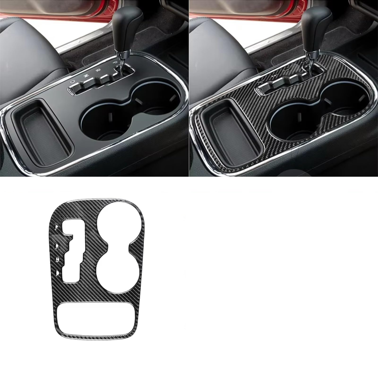 Innenzubehör Für Dodge Für Durango 2011 2012 2013 Auto Getriebe Shift Panel Trim Abdeckung Innen Aufkleber Modifikation Auto Zierleiste(Type K) von IUKMRT