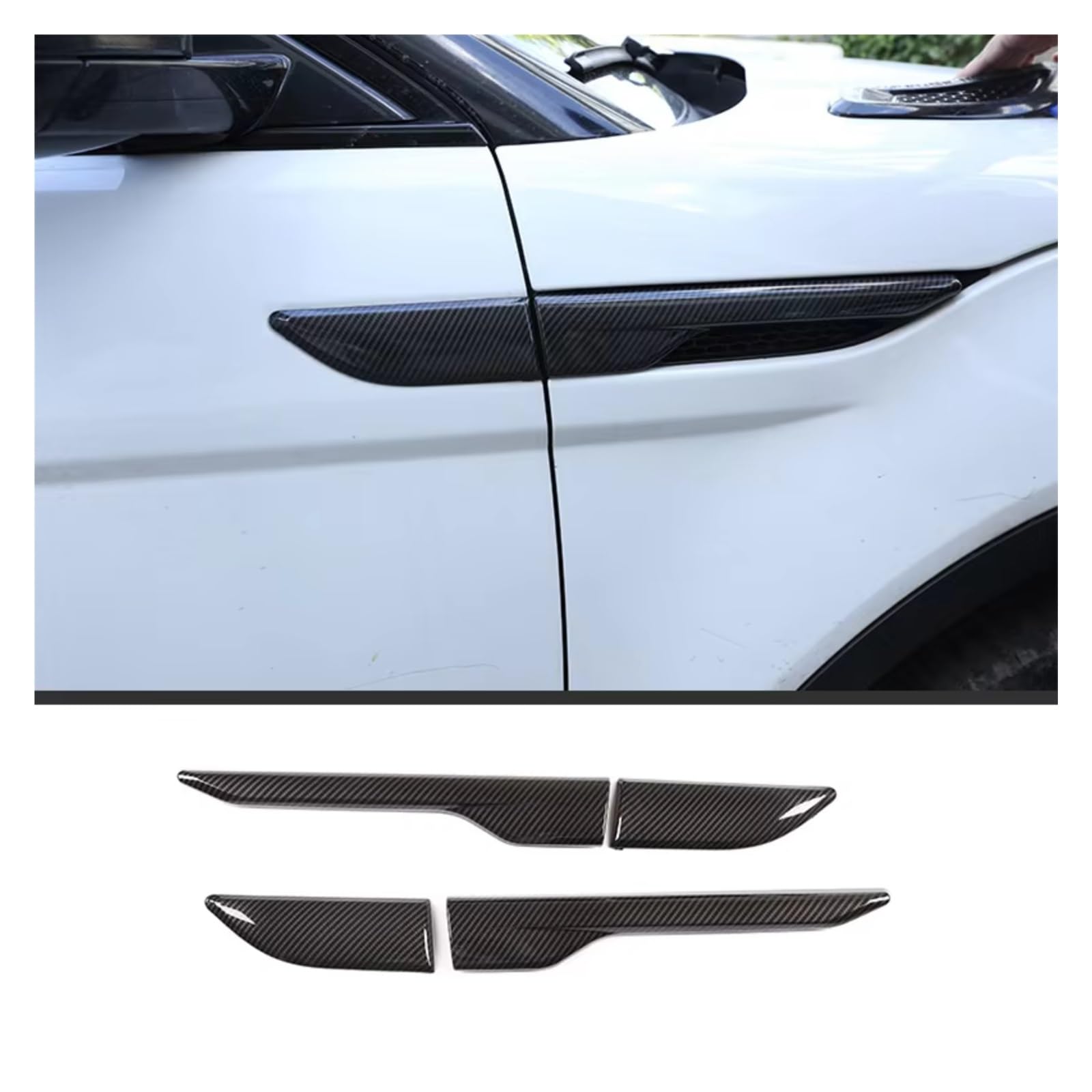 Innenzubehör Für Land Für Rover Für Range Für Rover Für Evoque 2011-2018 Auto Center Panel Lenkrad Trim Auto Zierleiste(13) von IUKMRT