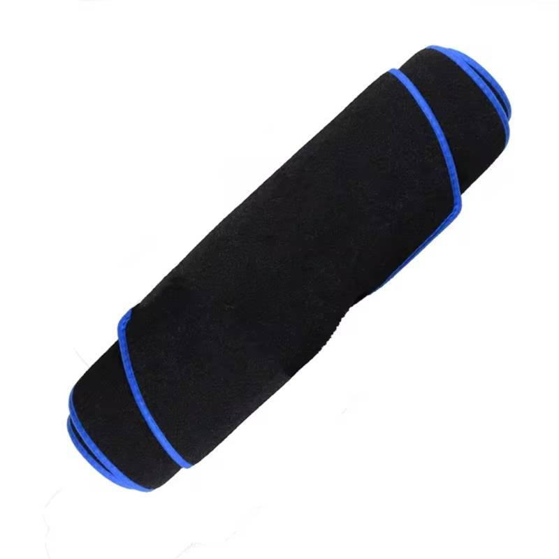 Innenzubehör Für Peugeot 206 T13 T16 T12 2004-2008 Auto Armaturenbrett Matte Teppich Pad Anti-Sonne Armaturenbrett Abdeckung Auto Zierleiste(Blue Edge,LHD) von IUKMRT