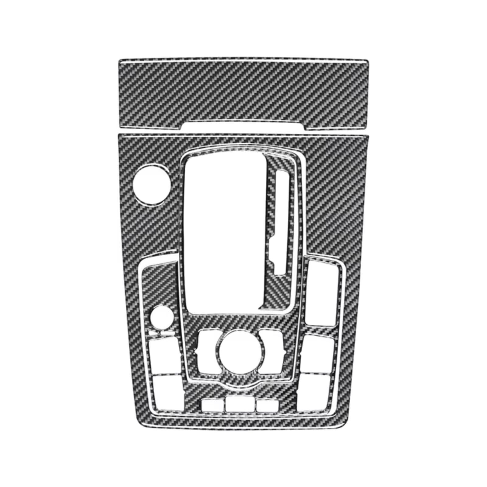 Innenzubehör Für Q7 2007-2015 Auto Innen Auto Getriebe Shift Control Panel Dekoration Aufkleber Abdeckung Trim Rahmen Auto Zierleiste(A set,For RHD) von IUKMRT