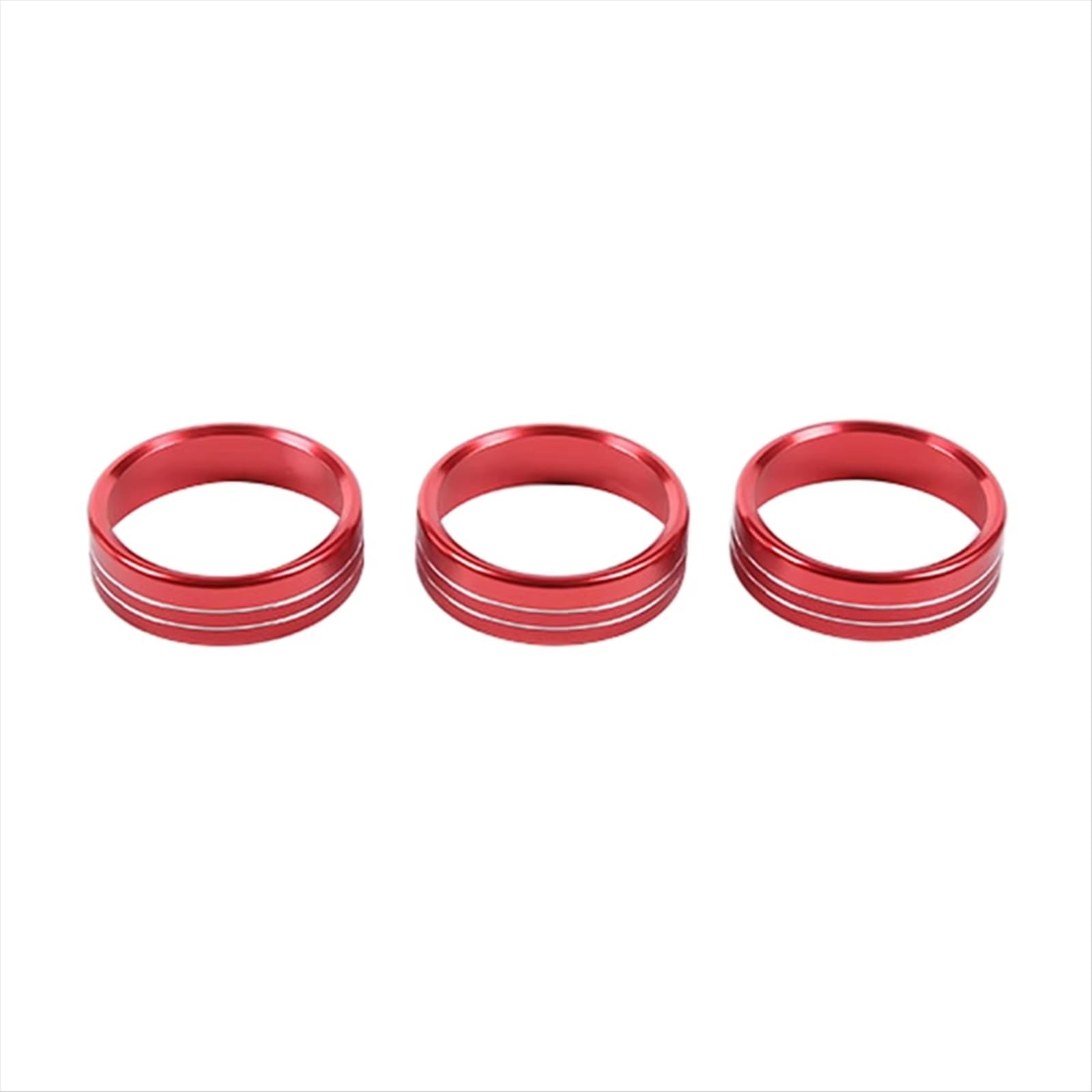 Innenzubehör Für Toyota 86 2022 2023 Auto Klimaanlage Knöpfe Schalter Ring Trim Innen Zubehör (Rot) Auto Zierleiste von IUKMRT