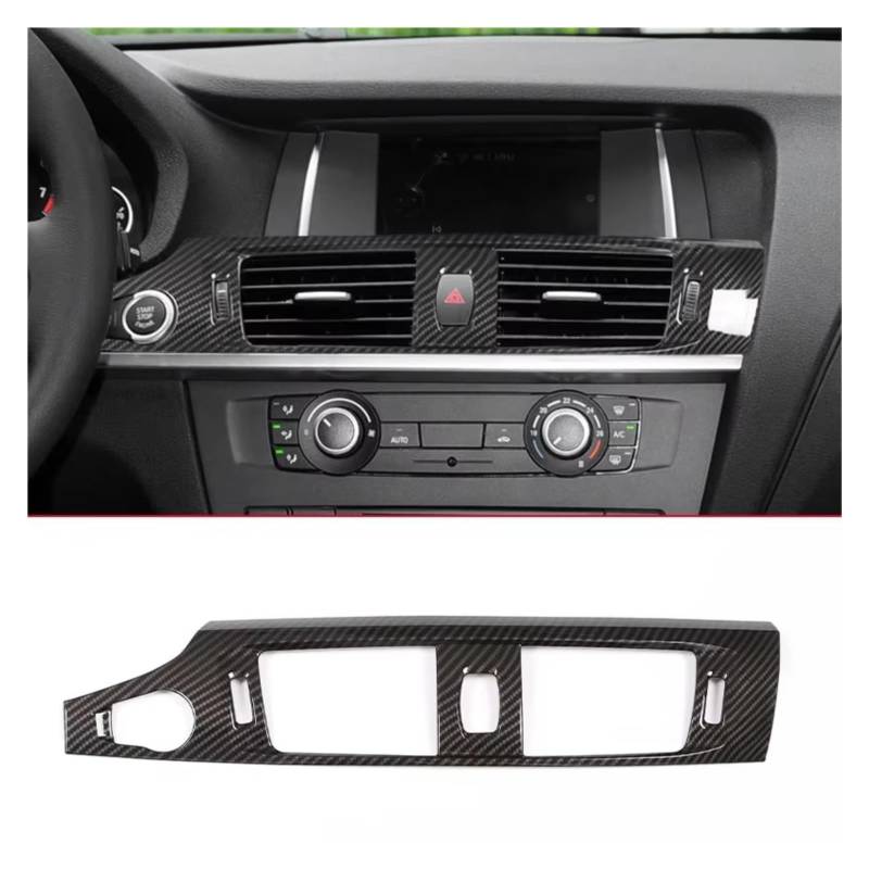 Innenzubehör Für X3 X4 F25 F26 2011-2017 Auto Interior Center Control Panel Lenkrad Tür Trim Aufkleber Auto Zierleiste(10) von IUKMRT