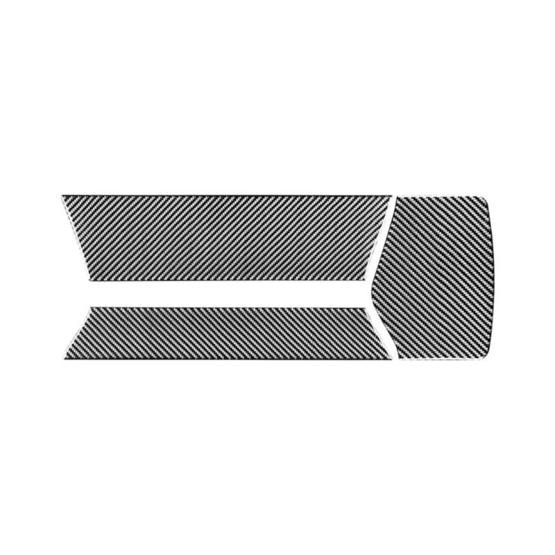 Innenzubehör Für Z4 Serie G28 G29 2019-2023 Carbon Fiber Innen Auto Zentrale Armlehne Box Panel Trim Abdeckung Dekorative sticke Auto Zierleiste(Schwarz,For LHD) von IUKMRT