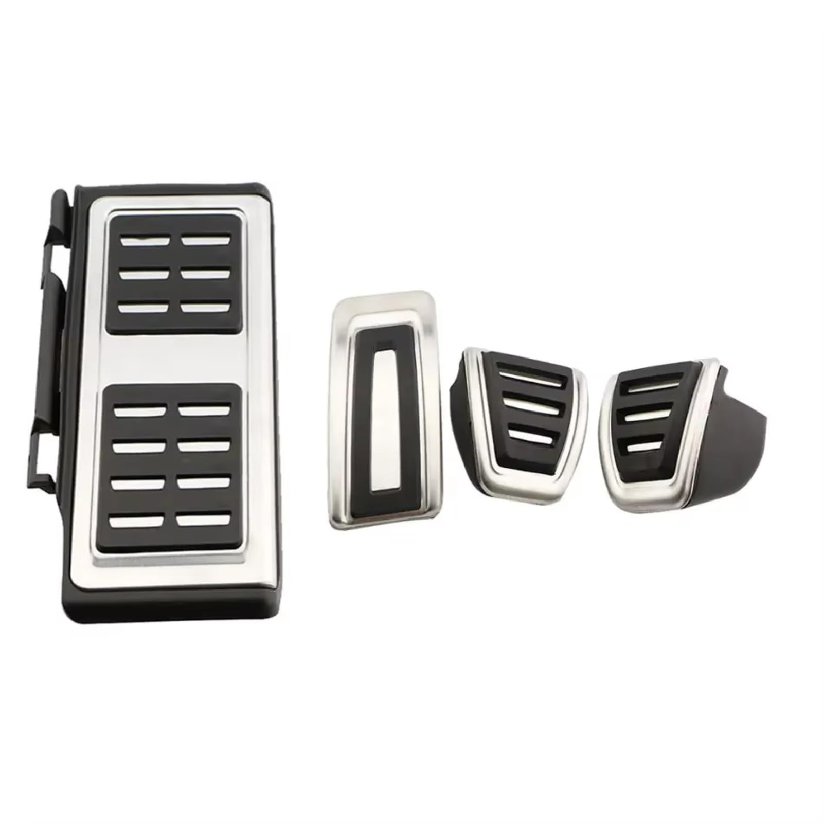 Pedalkappen Für Skoda Für Rapid Für Octavia 5E 5F A7 Teile Auto Pedale Fuß Kraftstoff Bremse Kupplung Abdeckung Auto Pedal Abdeckung(MT 4 Pcs) von IUKMRT