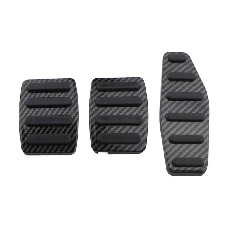 Pedalkappen Für Suzuki für Jimny JB74 JB64 2019 2020 2021 2022 Kraftstoff Bremse Kupplung Fuß Rest Pedale Abdeckung Auto Pedal Abdeckung(3Pcs MT) von IUKMRT