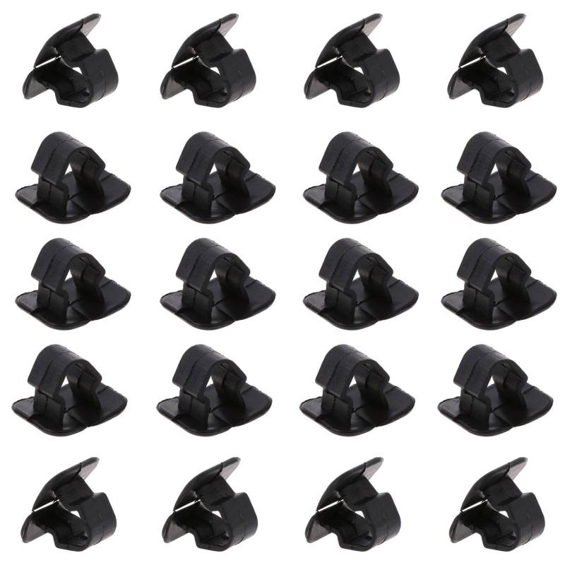 IUSOT 20 Stück Dämmmatte Motorhaube - Abdeckstopfen Motorhaube Dämmmatte Clips, Isolierkissenhalter,Motorhauben Stützstab Clips,Abdeckstopfen Motorhaube Clips Dämmmatte Befestigungsclip Clips von IUSOT