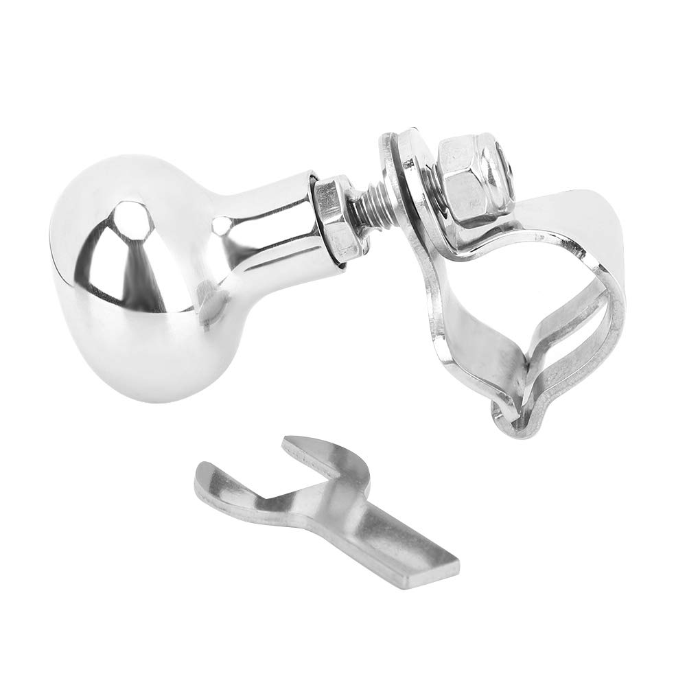 Lenkrad-Drehknopf Universal Car Power Handle Spinner Lenkradknauf Kugel Zusatzsteuerung für Yachtboot von IUSOT